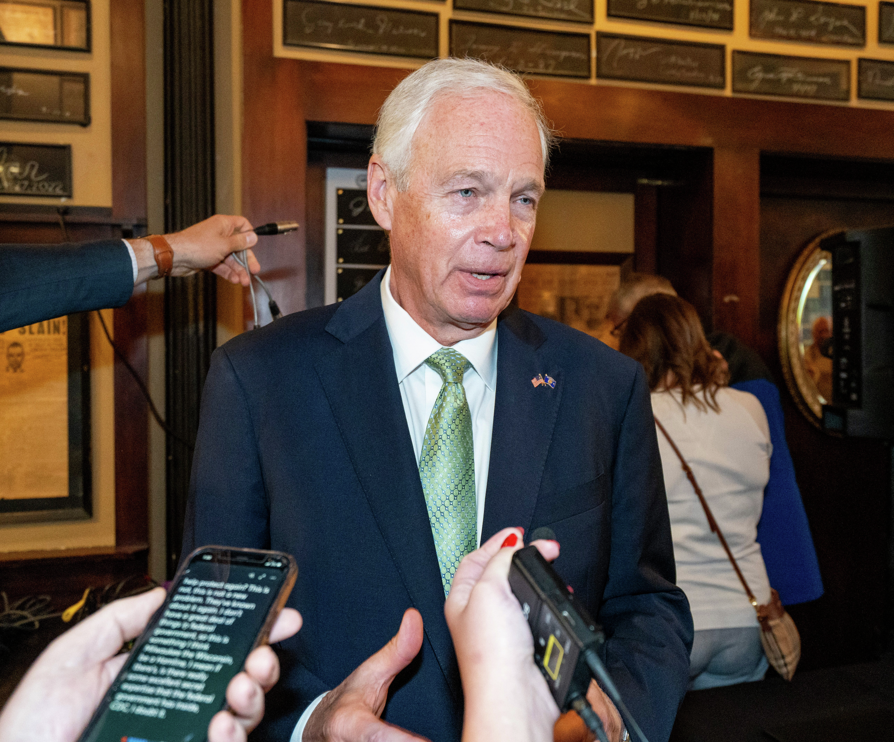 Sen. Ron Johnson on curbing wasteful government spending and who will succeed Wisconsin Gov. Tony Evers
