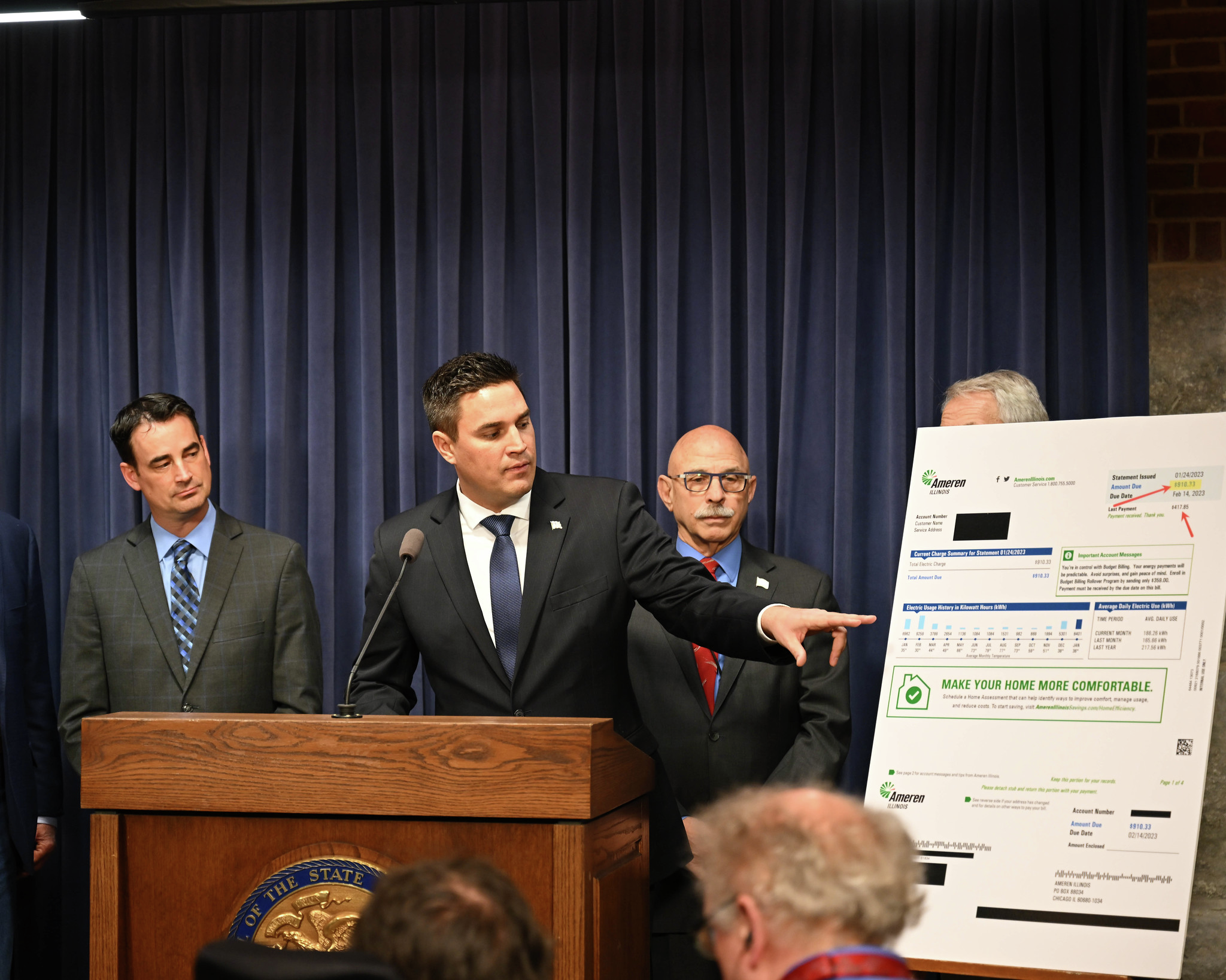 State Rep. Adam Niemerg leads the fight to lower Illinois energy bills