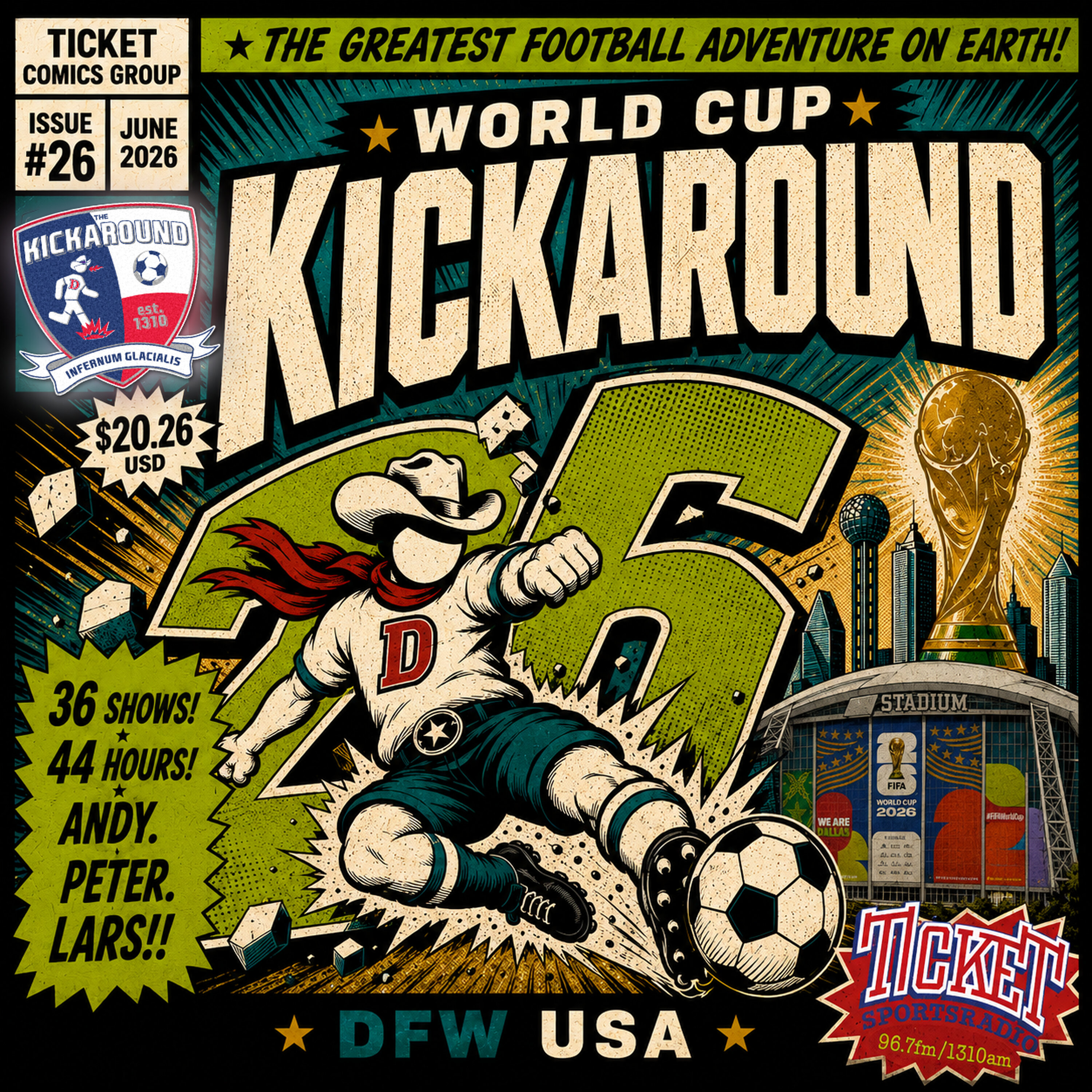 World Cup KickAround Match Day 31 -1 episode artwork