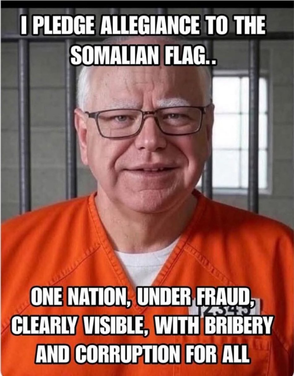 Somali Fraud May Exceed 19 Billion Dollars Which Is Why Tim Walz Has Ended His Political Career for Good - 1-5-26 episode artwork