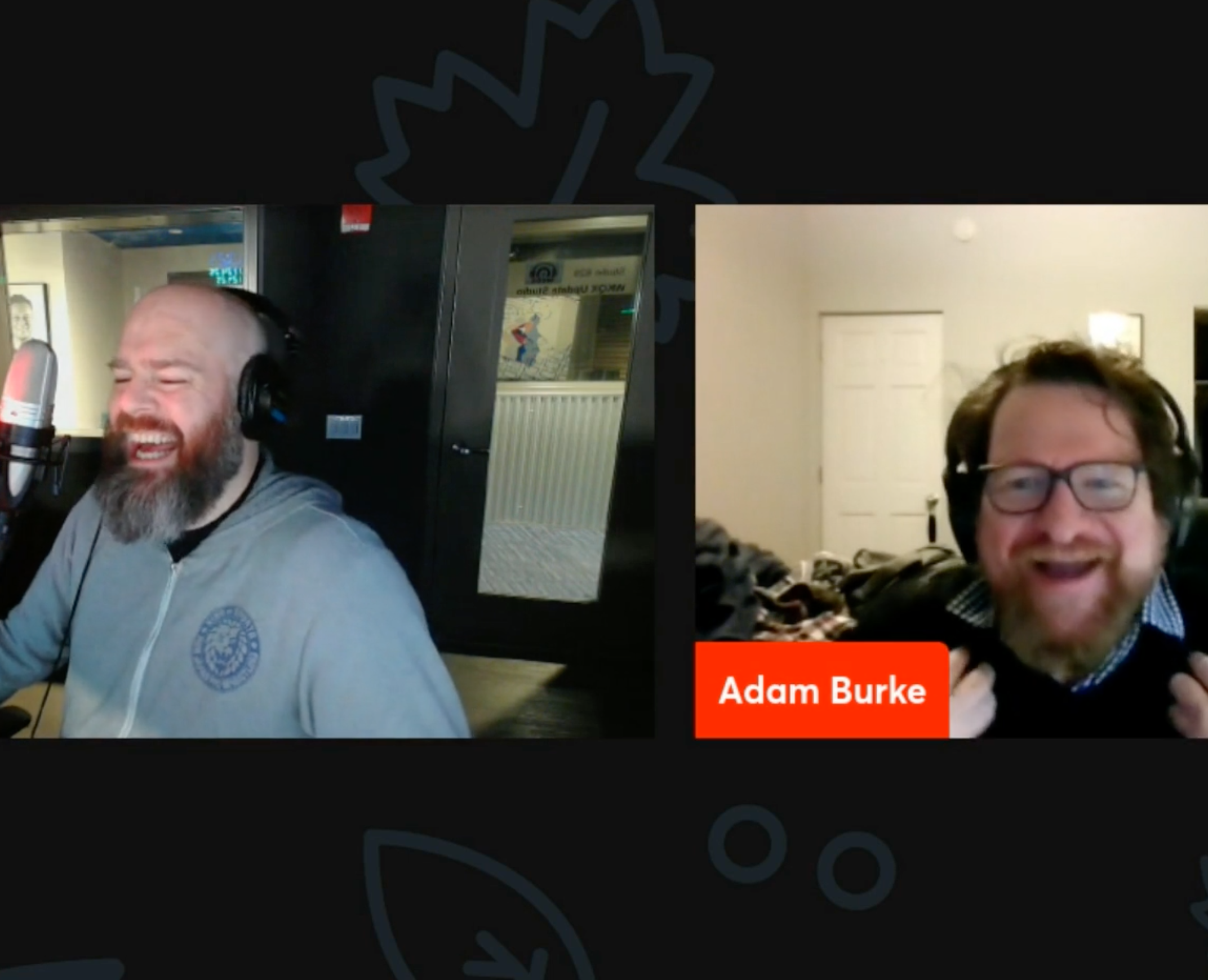 Guest host Kevin Kellam talks with comedian Adam Burke (Episode 1095)