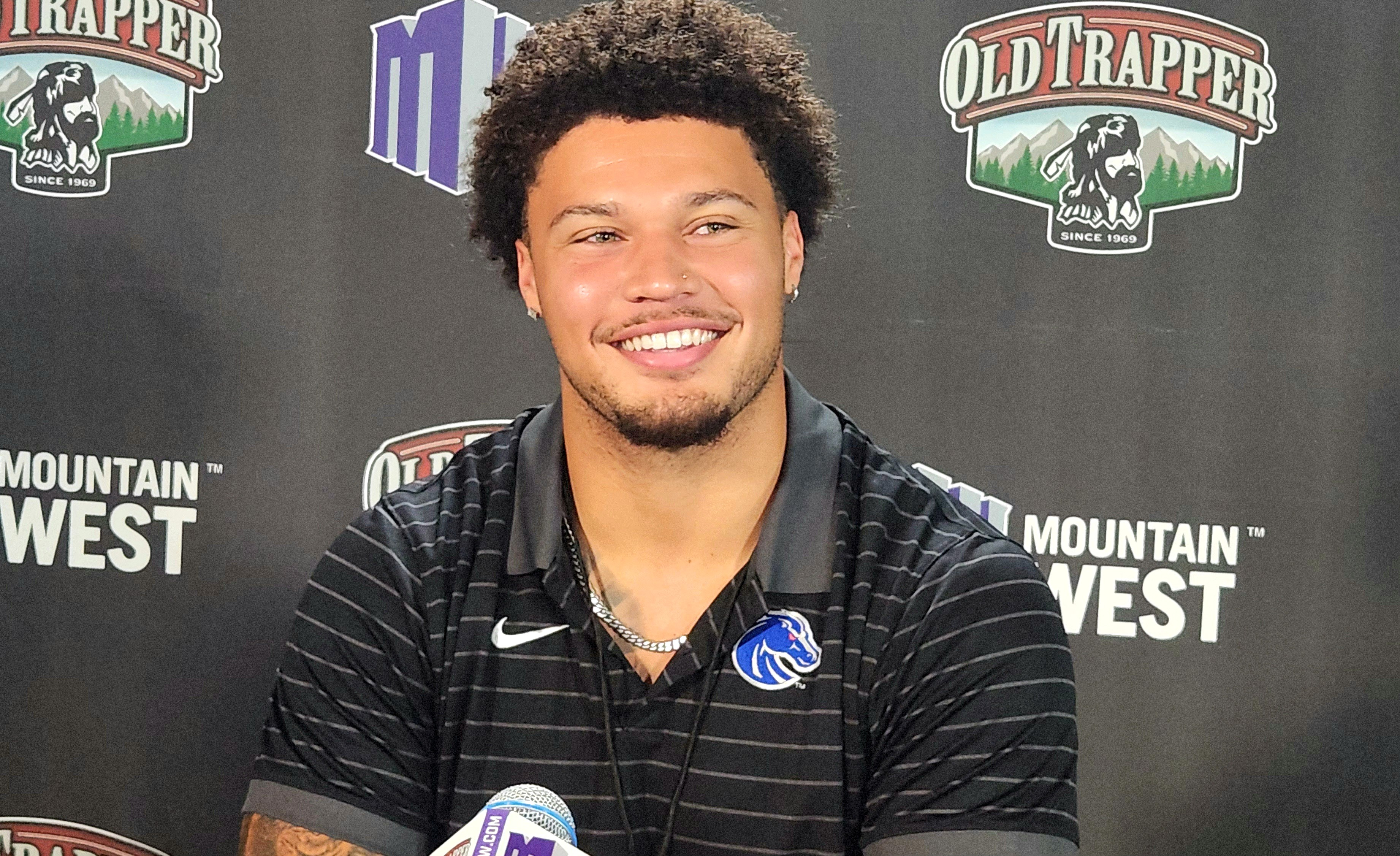 JAYDEN VIRGIN-MORGAN: BSU EDGE RUSHER ON BECOMING DOMINANT - AND CAMPING IN IDAHO'S MOUNTAINS