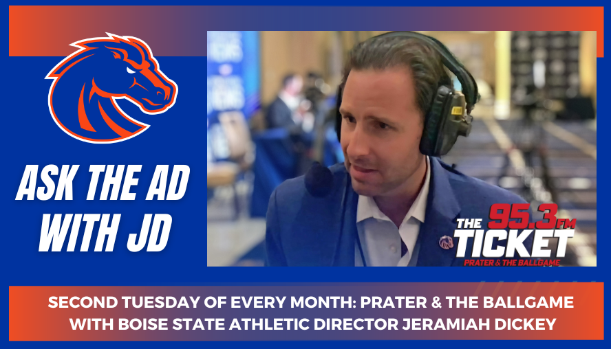ASK THE AD WITH JD: BOISE STATE ATHLETIC DIRECTOR JERAMIAH DICKEY episode artwork