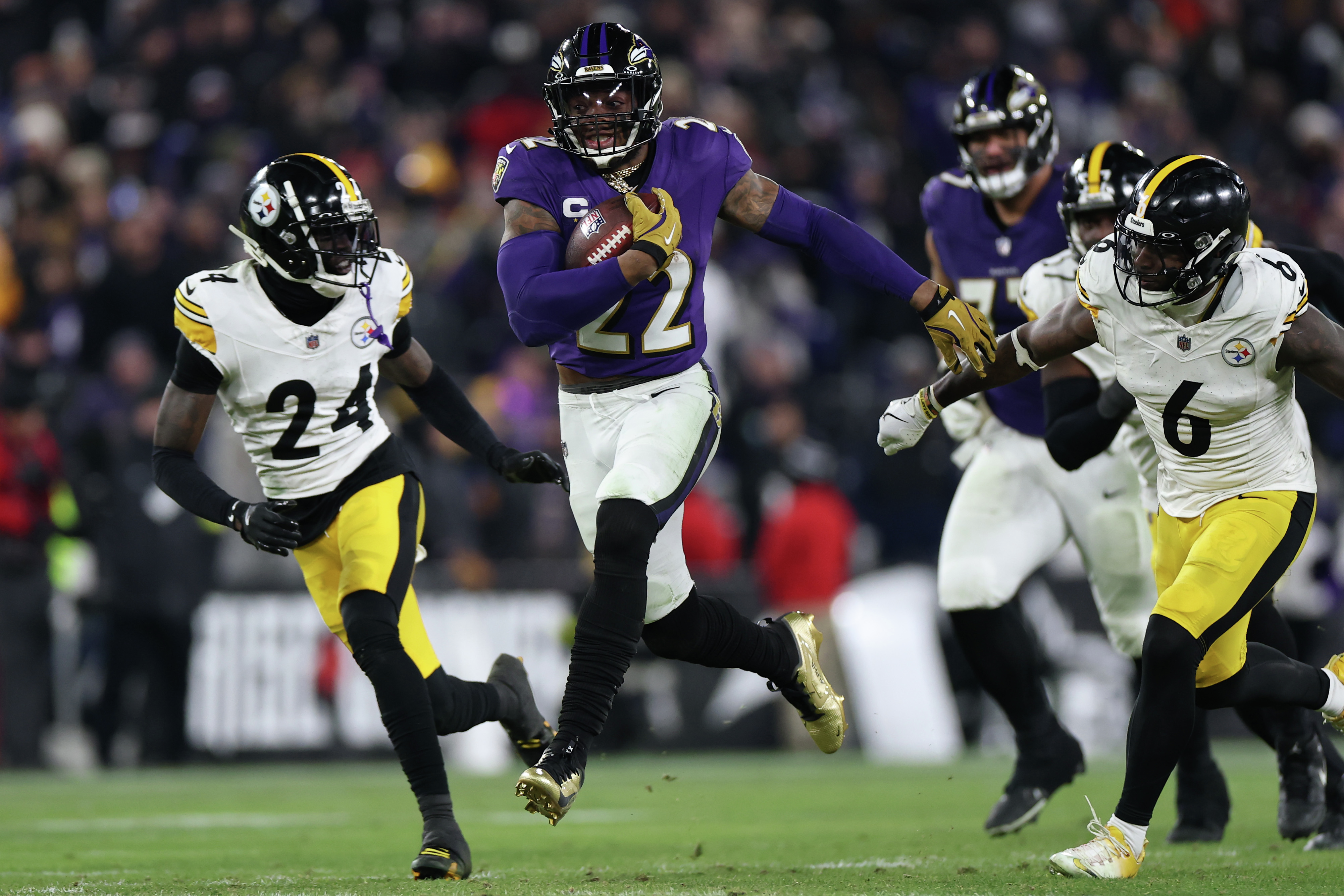 BAL 28-7 D. Henry 44-yd TD Run