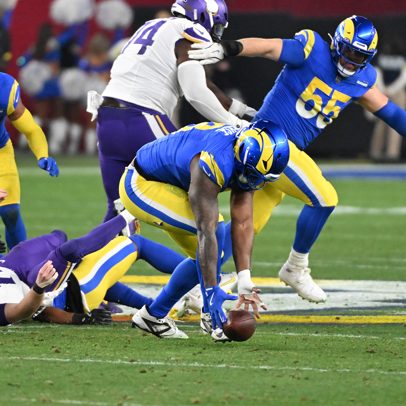 LAR 17-3 Jared Verse 57-yd fumble return TD