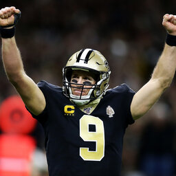 Highlights: Brees sets pair of records as Saints crush Colts 34-7