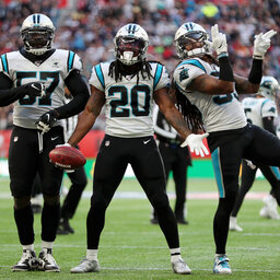 Highlights: Panthers hold on to beat Bucs in London