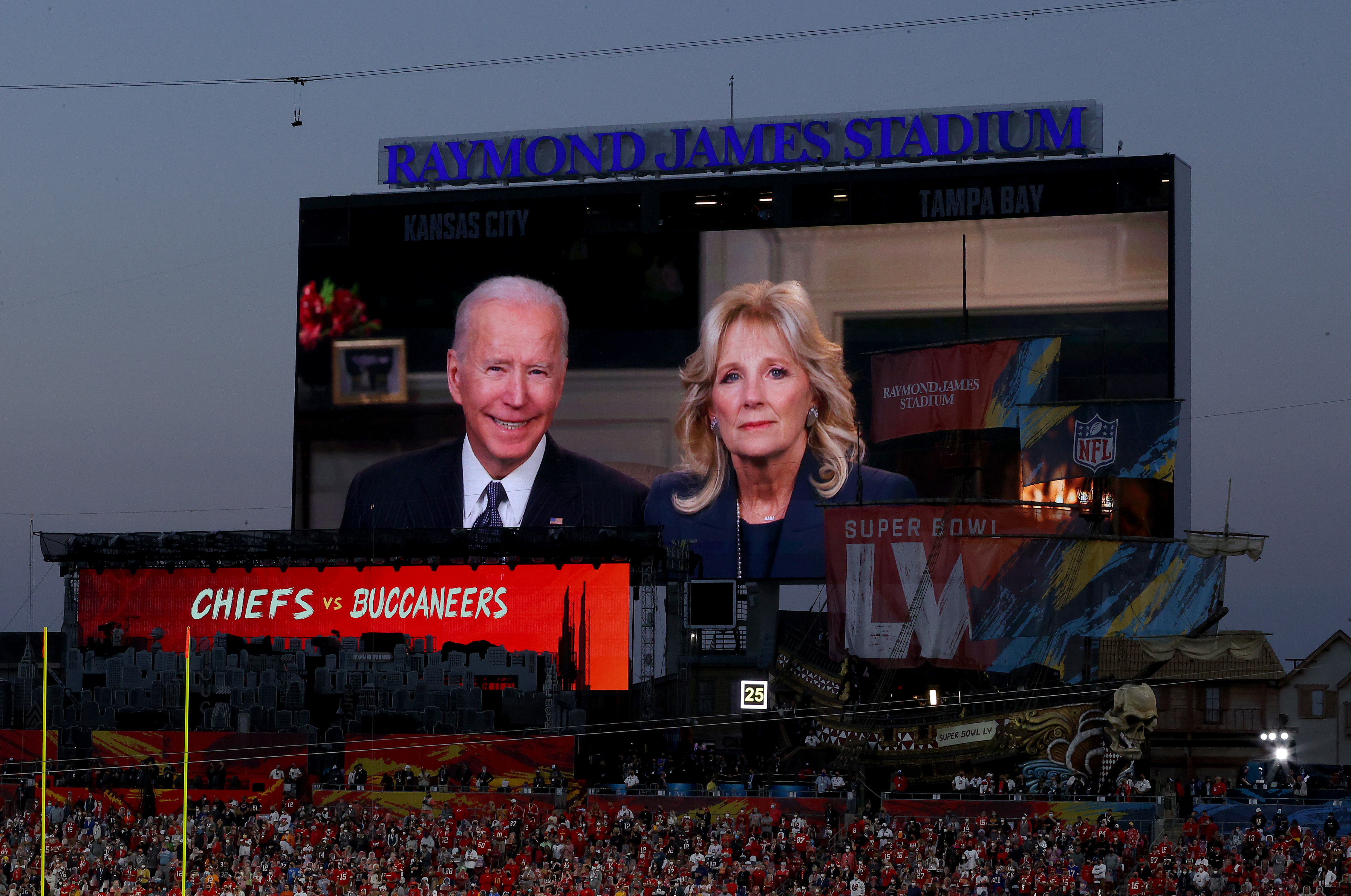 Super Bowl LV: President Joe Biden Halftime Interview