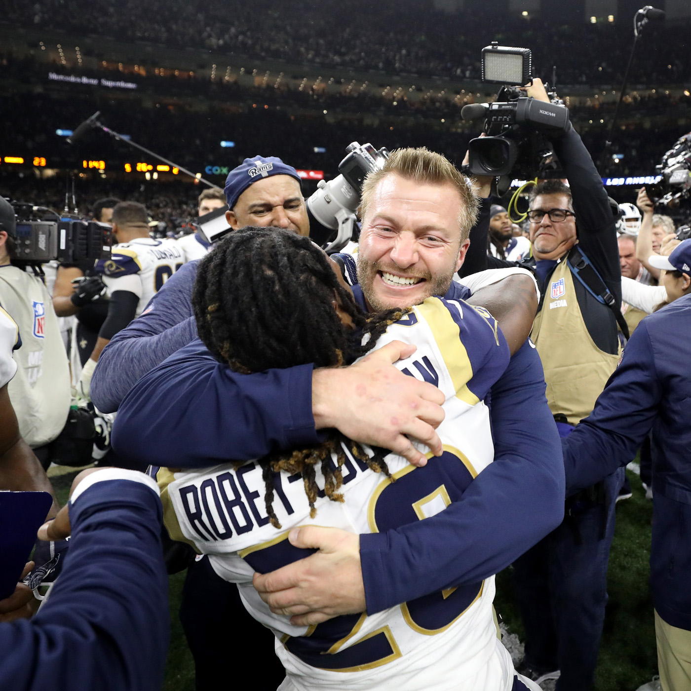 Recap: Rams rally past Saints in controversial ending to reach Super Bowl LIII
