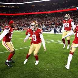 Highlights: Gould's FG gives Niners 34-31 win