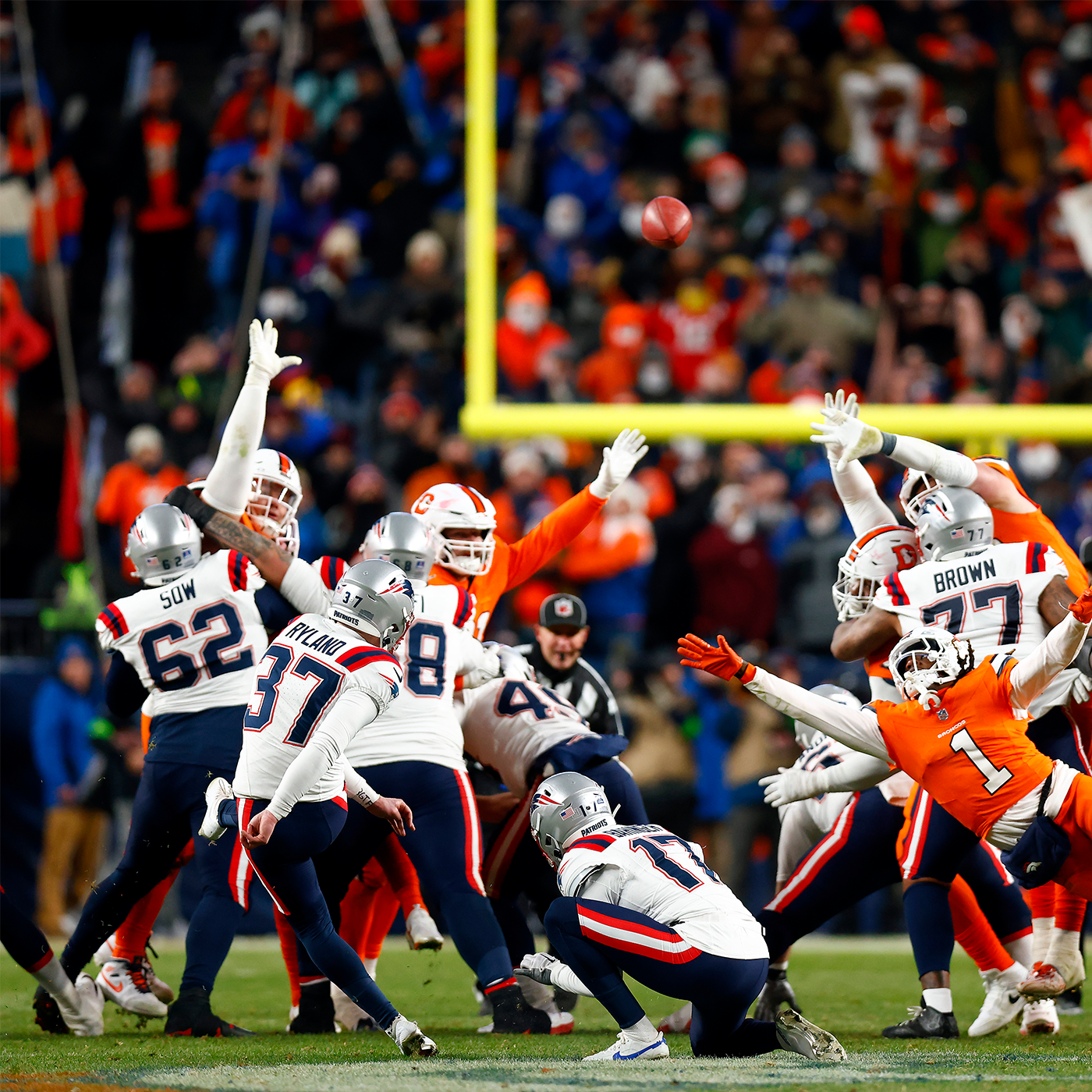 NE 26-23 Chad Ryland Game-Winning 56-yd Field Goal