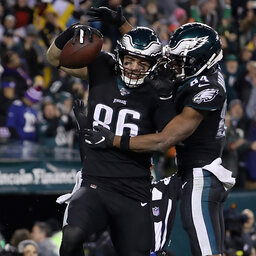 Highlights: Eagles rally to beat Giants in OT 23-17