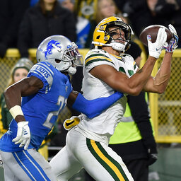Highlights: Packers slip past Lions 23-22
