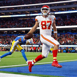 KC 30-27 Mahomes to Kelce TD to take the lead