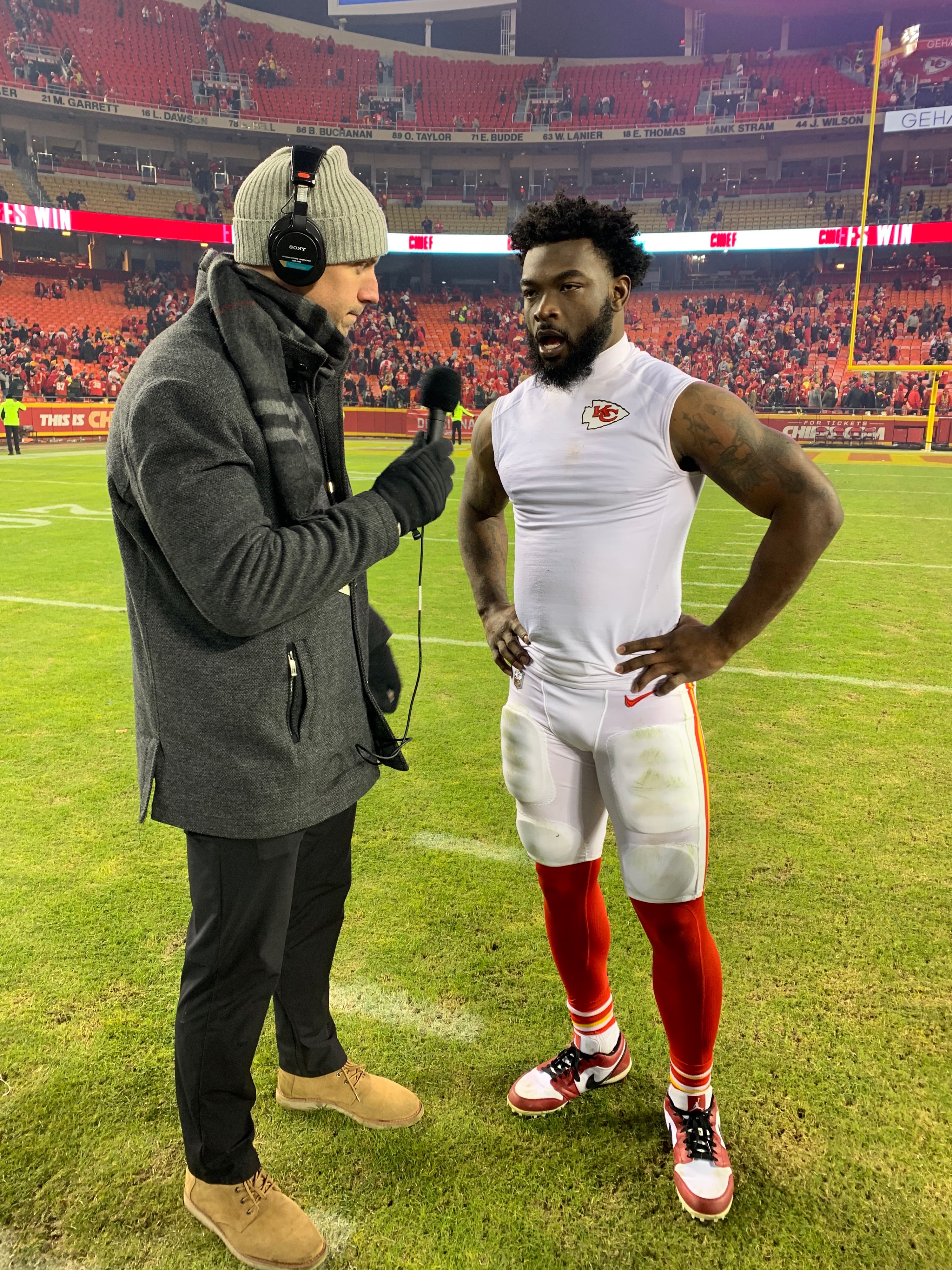 KC Damien Williams Postgame Interview 1-12-2020