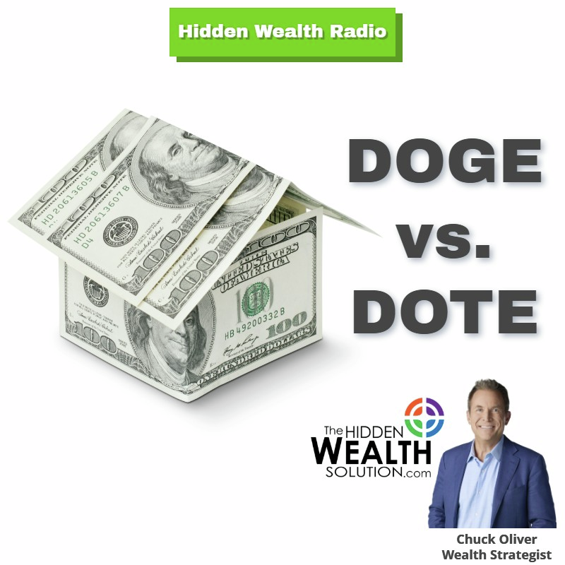 Hidden Wealth Radio - February 22, 2025 - DOGE vs. DOTE episode artwork