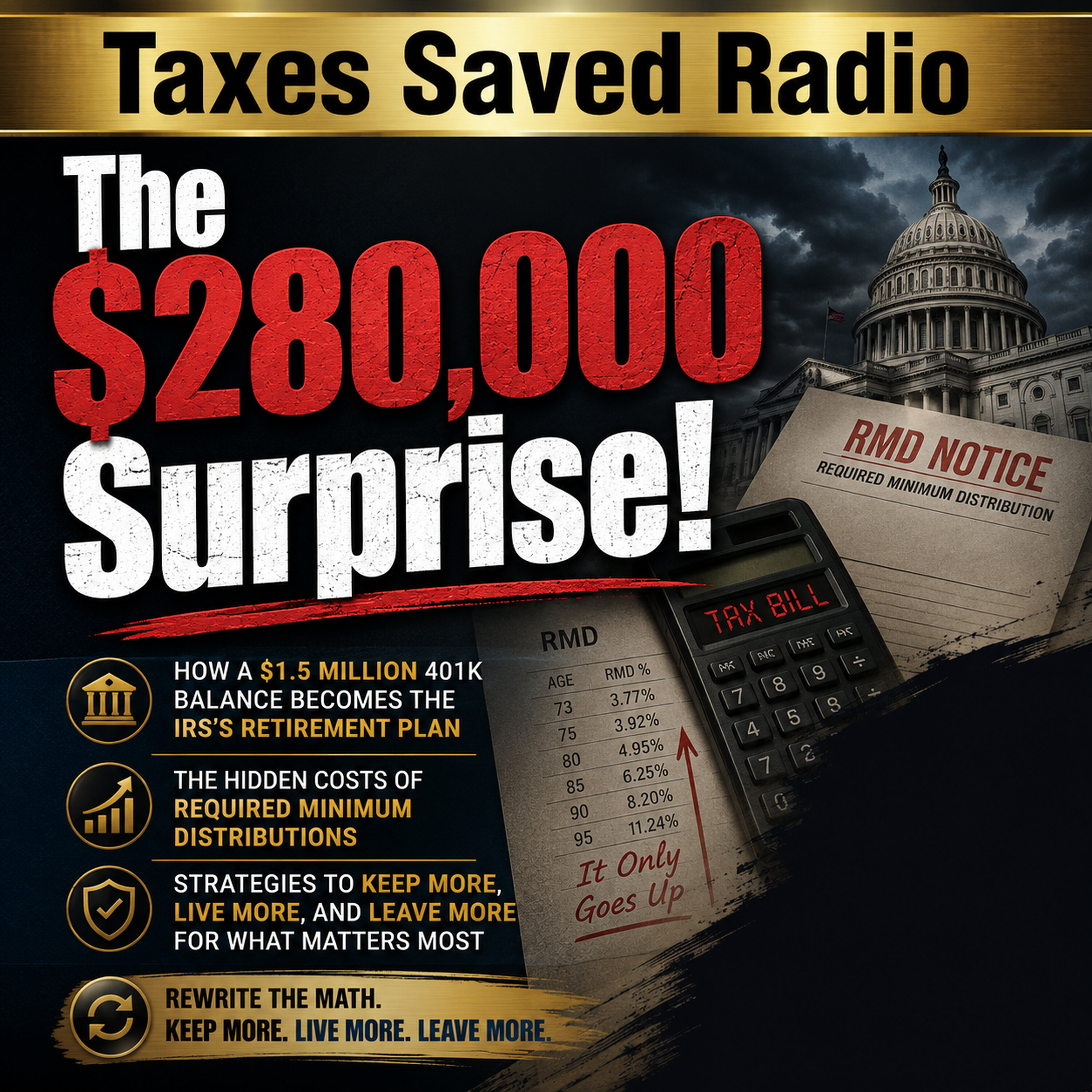 Taxes Saved Radio - June 13, 2026 - Segment 1 - The $280,000 Surprise! episode artwork