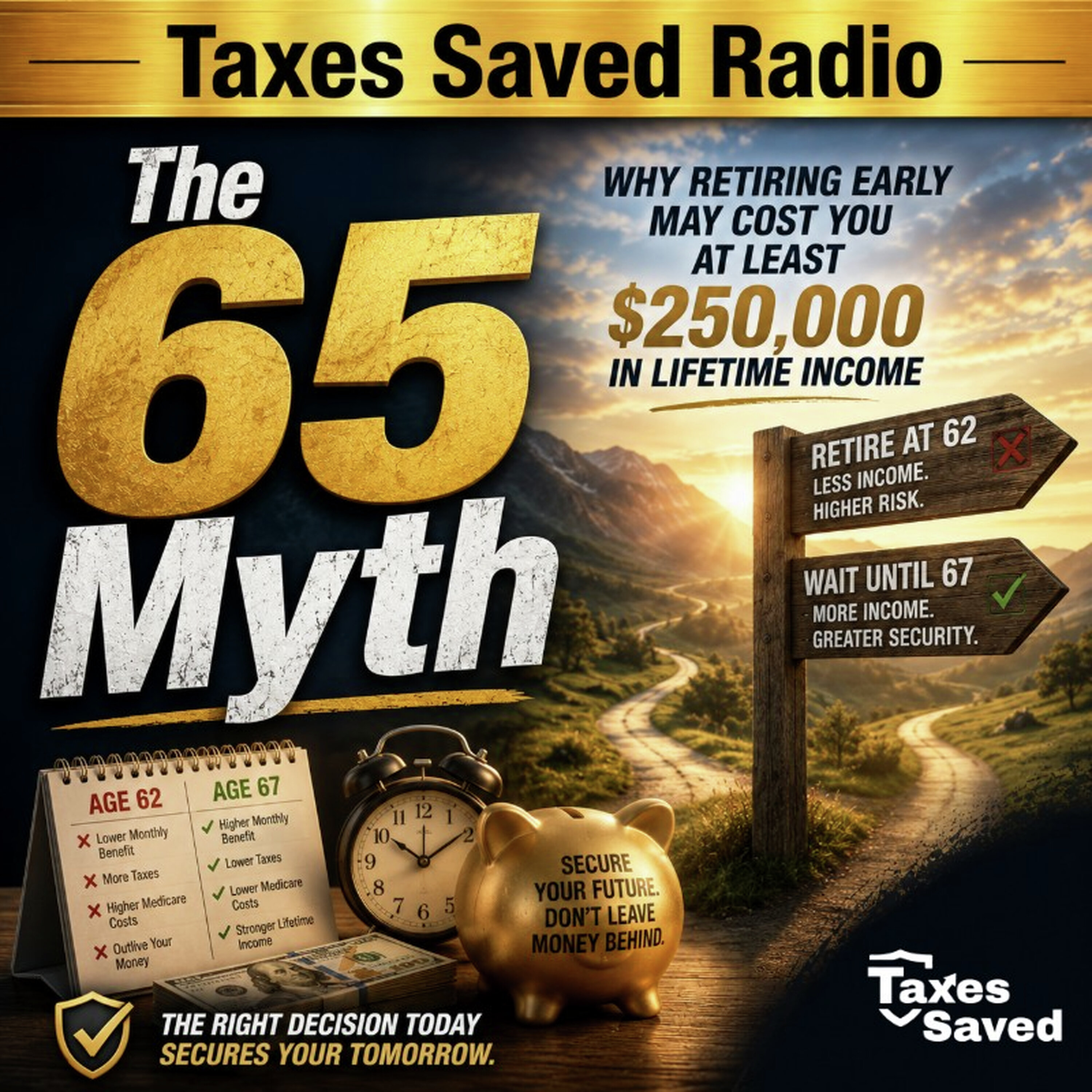 Taxes Saved Radio - July 18, 2026 - Segment 2 - The 65 Myth