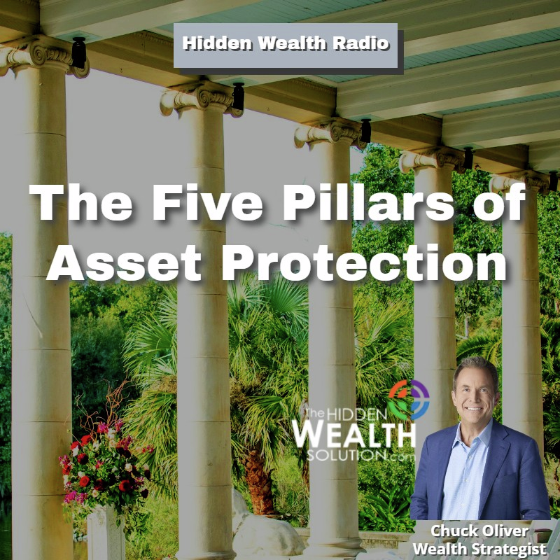 Hidden Wealth Radio - March 22, 2025 - The Five Pillars of Asset Protection episode artwork