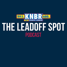 4-18: The Leadoff Spot: Will Draymond Green be suspended for stomping out Sabonis? Warriors & Kings Game 2 recap!!!