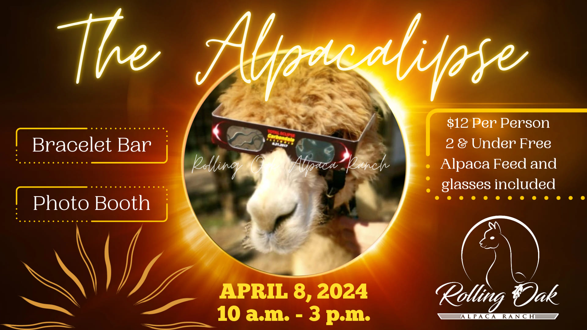 Alpacalypse Party: Join the Ultimate Alpaca Extravaganza at Rolling Oak Ranch!