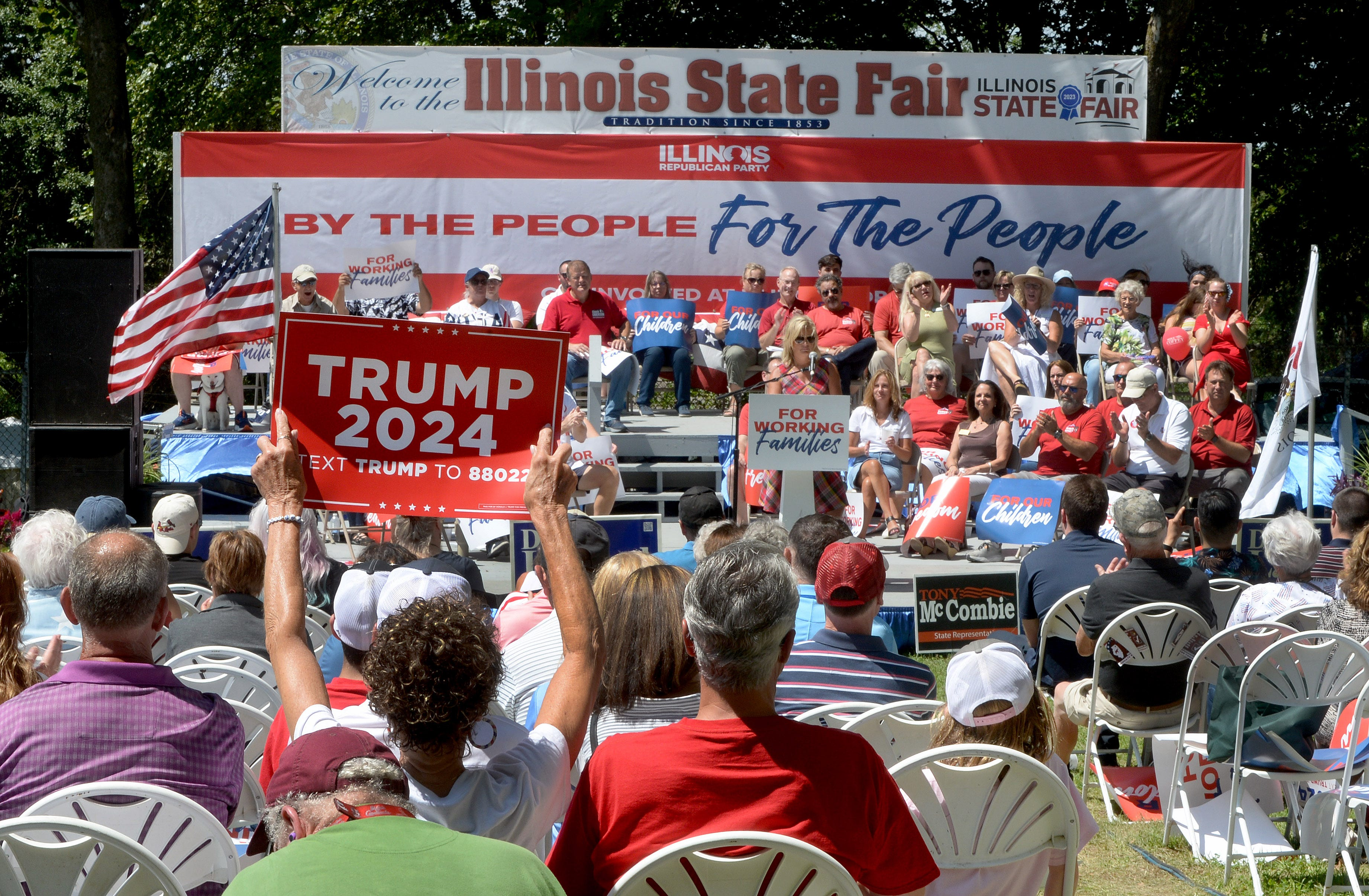 Republican Day Promotes a Red Wave at the Illinois State Fair