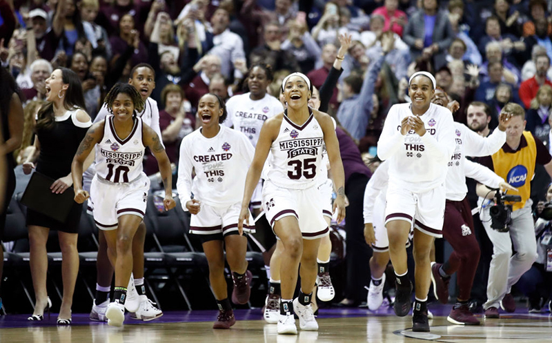 Highlight: Mississippi State's Teaira McCowan gets a putback and the foul to clinch Bulldogs 73-63 victory