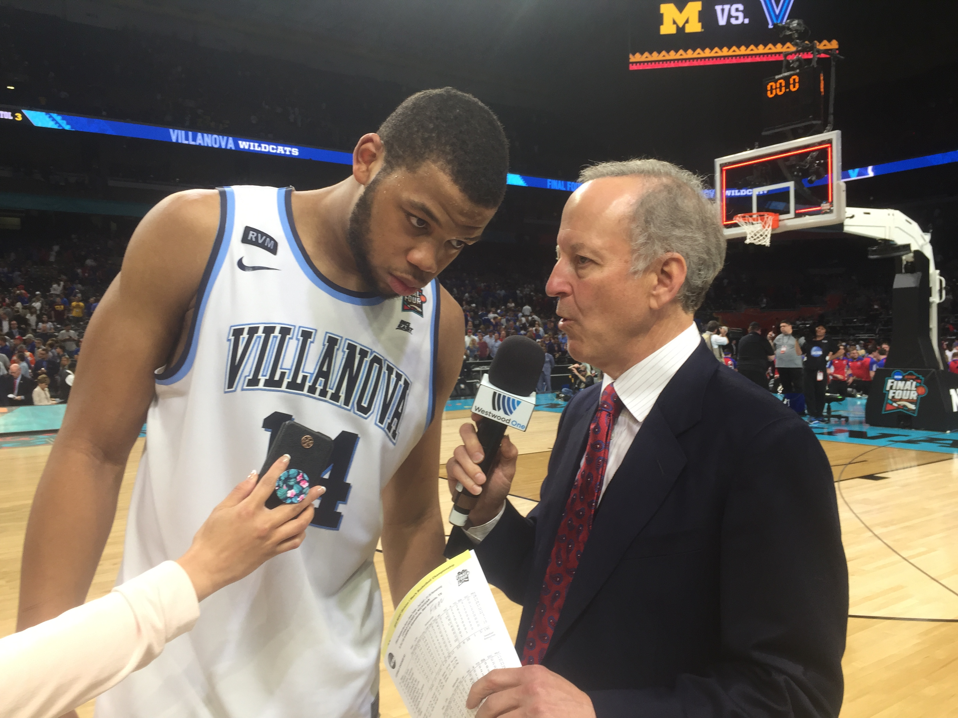 Postgame Interview: Villanova's Omari Spellman