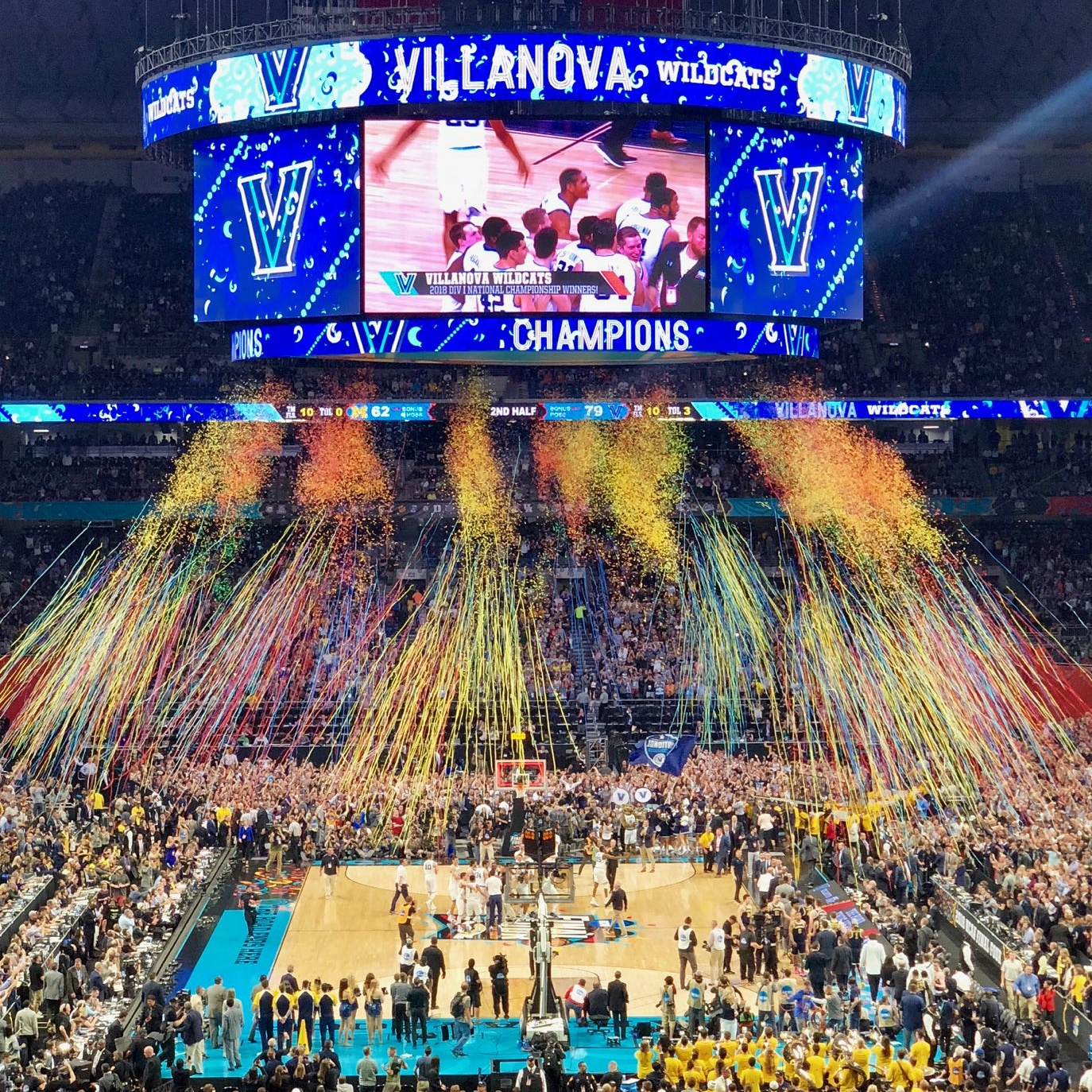 Highlight: Final Call as Villanova beats Michigan to win the National Championship