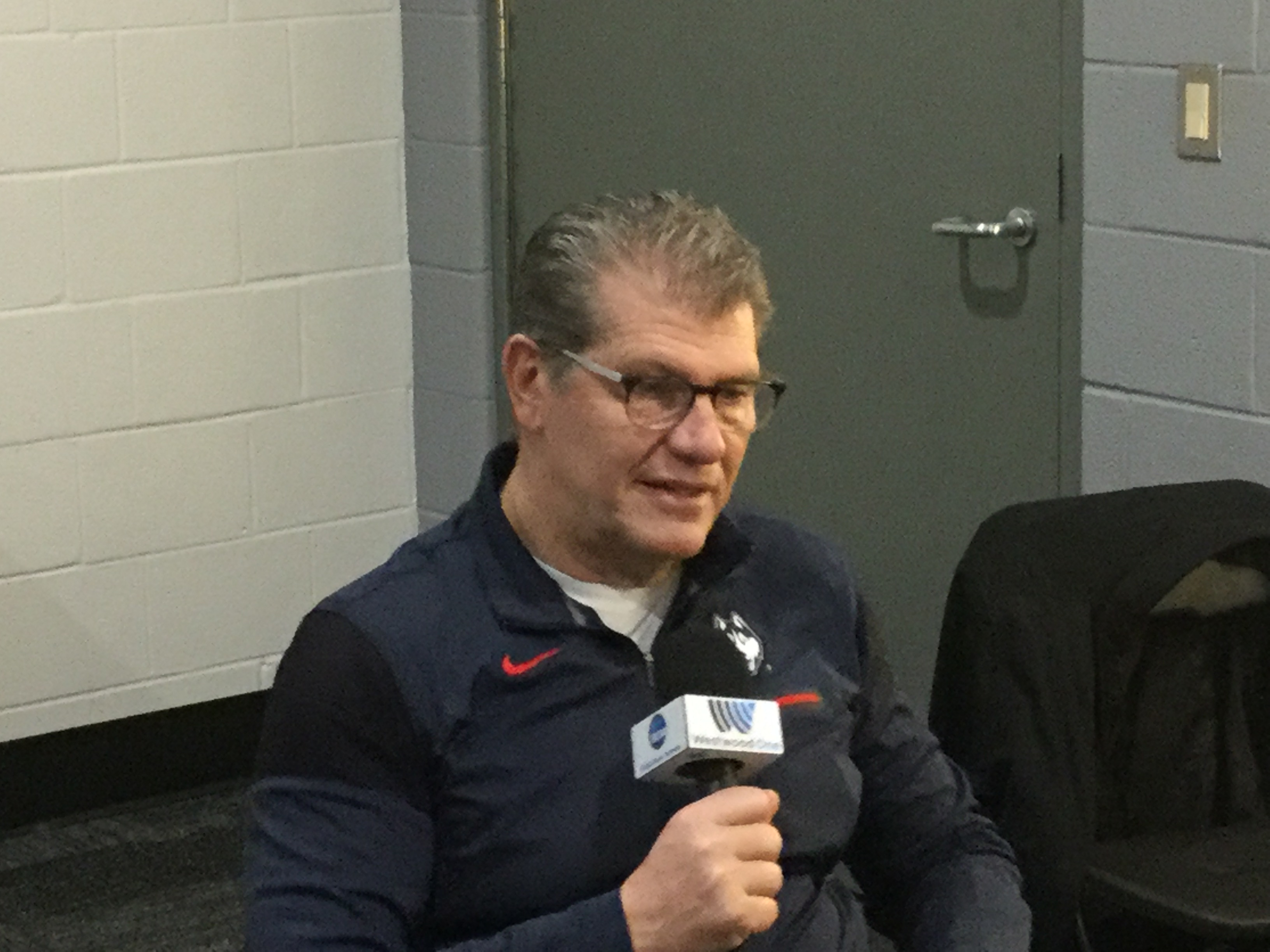 Pregame Interview UCONN head coach Geno Auriemma ahead of Notre Dame