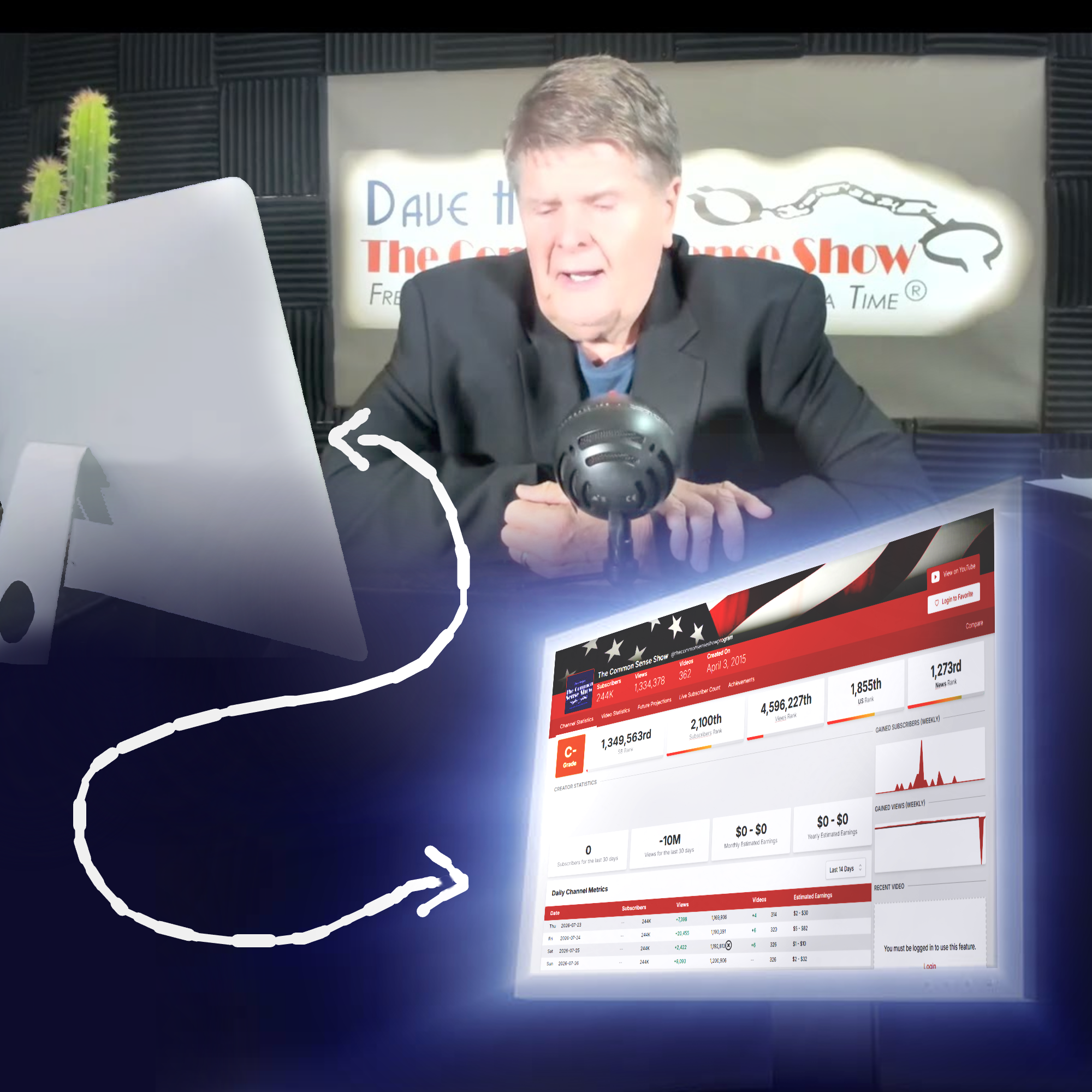 Dale Jackson Embarrasses Some Erika / Charlie Kirk Conspiracist - 8-5-26 episode artwork