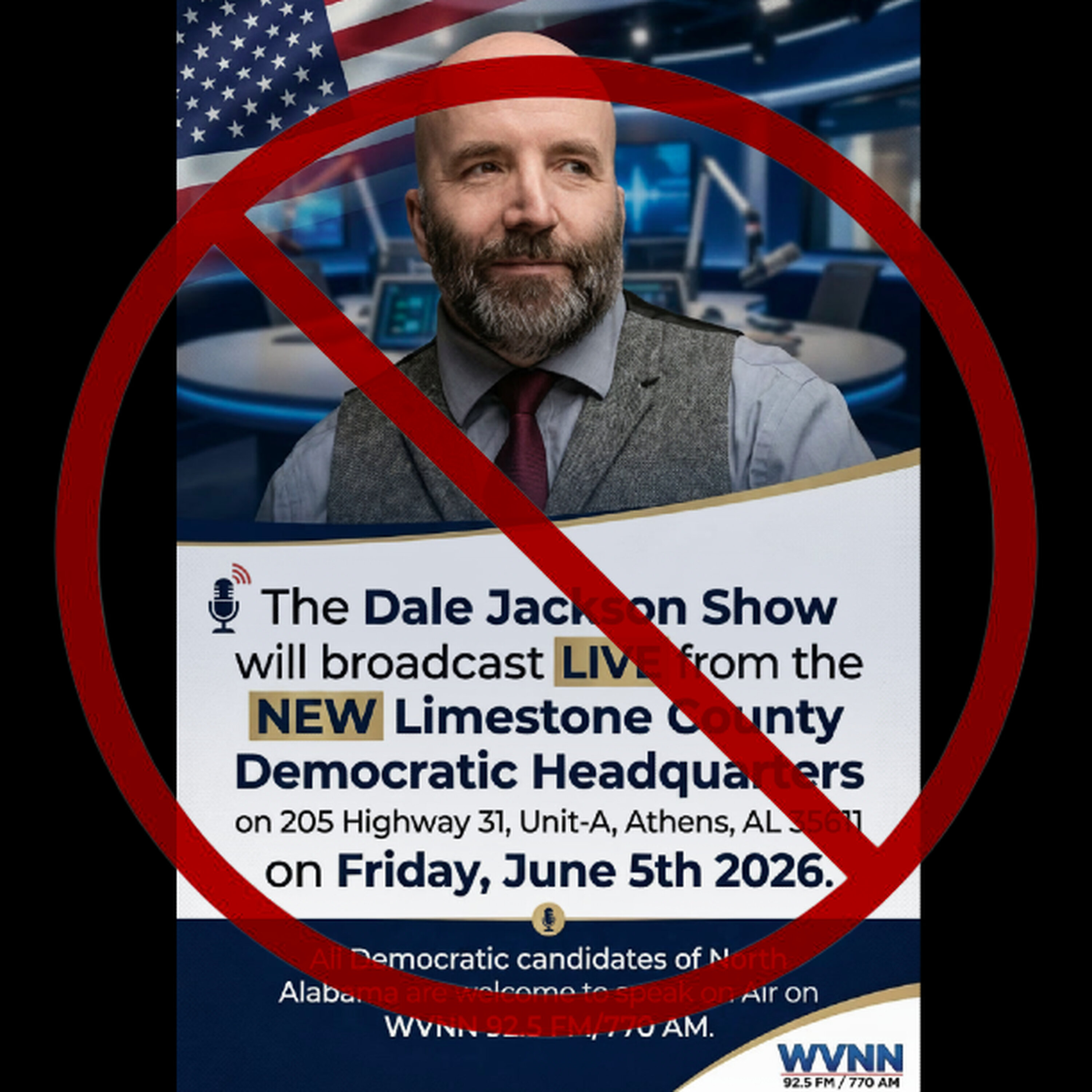 Limestone Co. Democrats Deplatform Themselves... By "Deplatforming" Me - 6-1-26