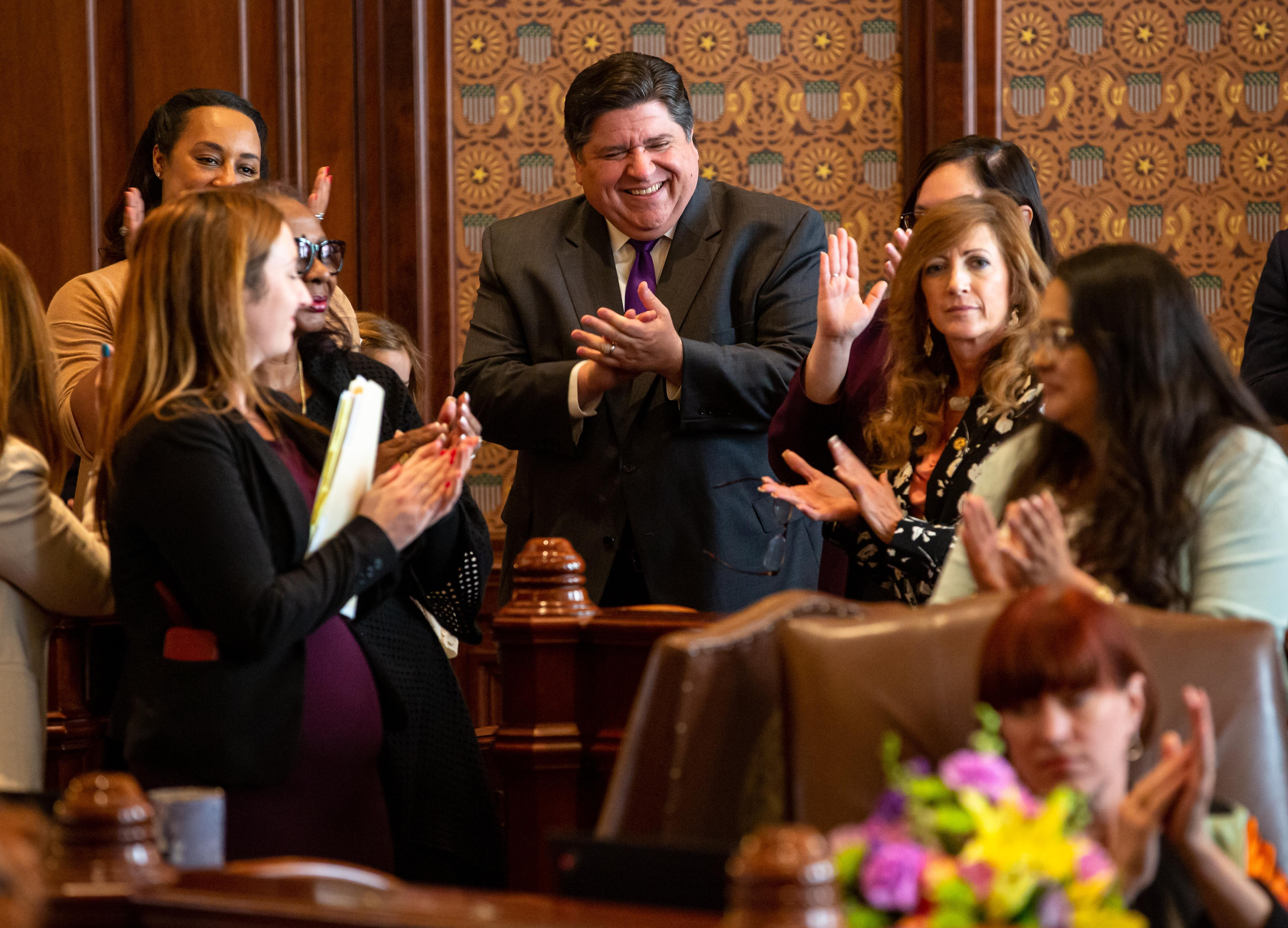 A look back at the 'historic' spring session of the Illinois General Assembly