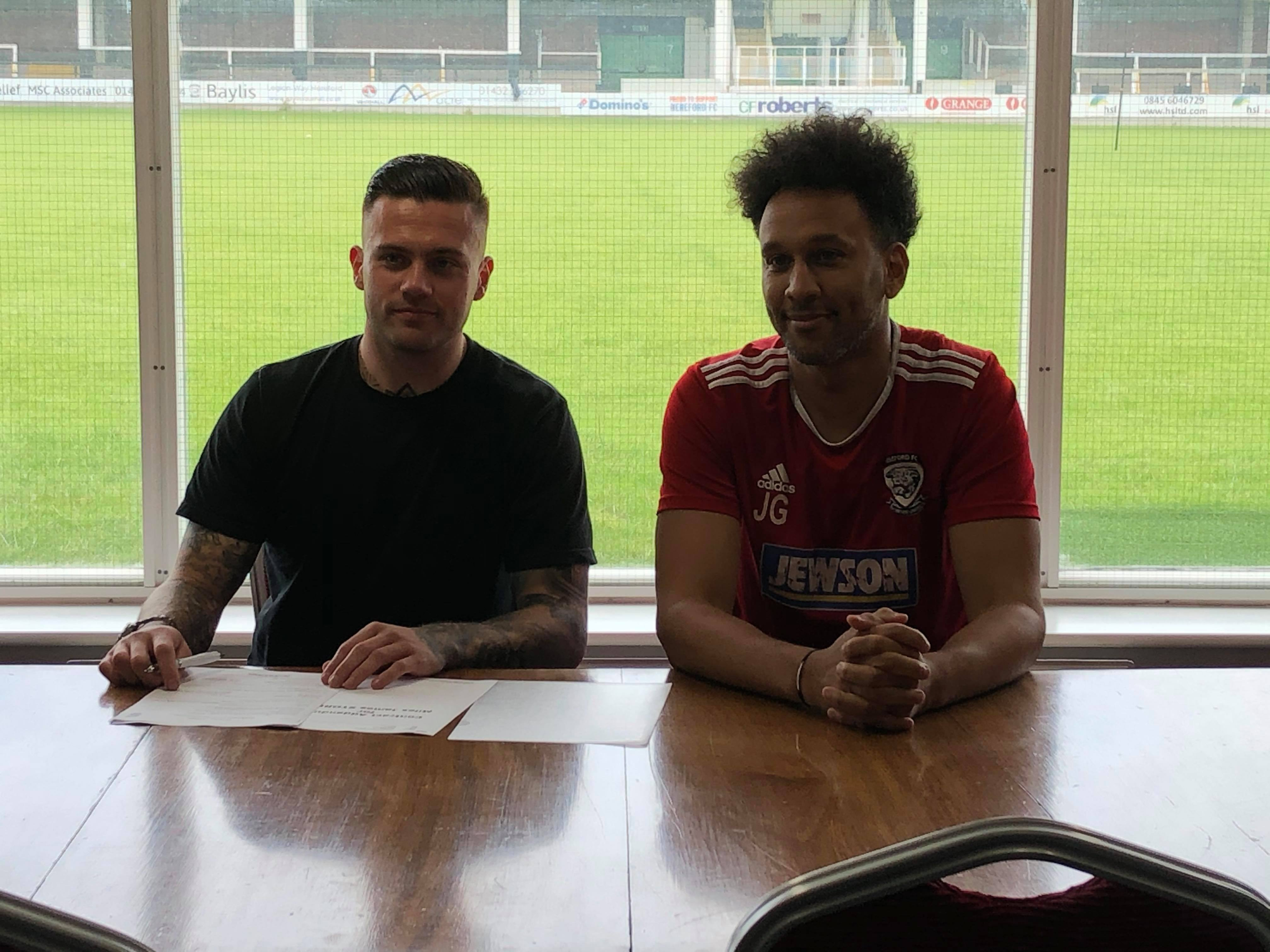 Hereford manager Josh Gowling talks about signing Miles Storey