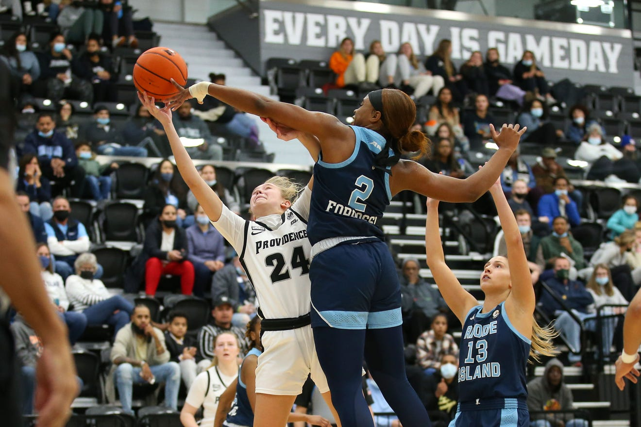 Providence Journal college basketball podcast: URI women sizzling, Rams and PC men unbeaten, Bryant and Brown off to the beach, more