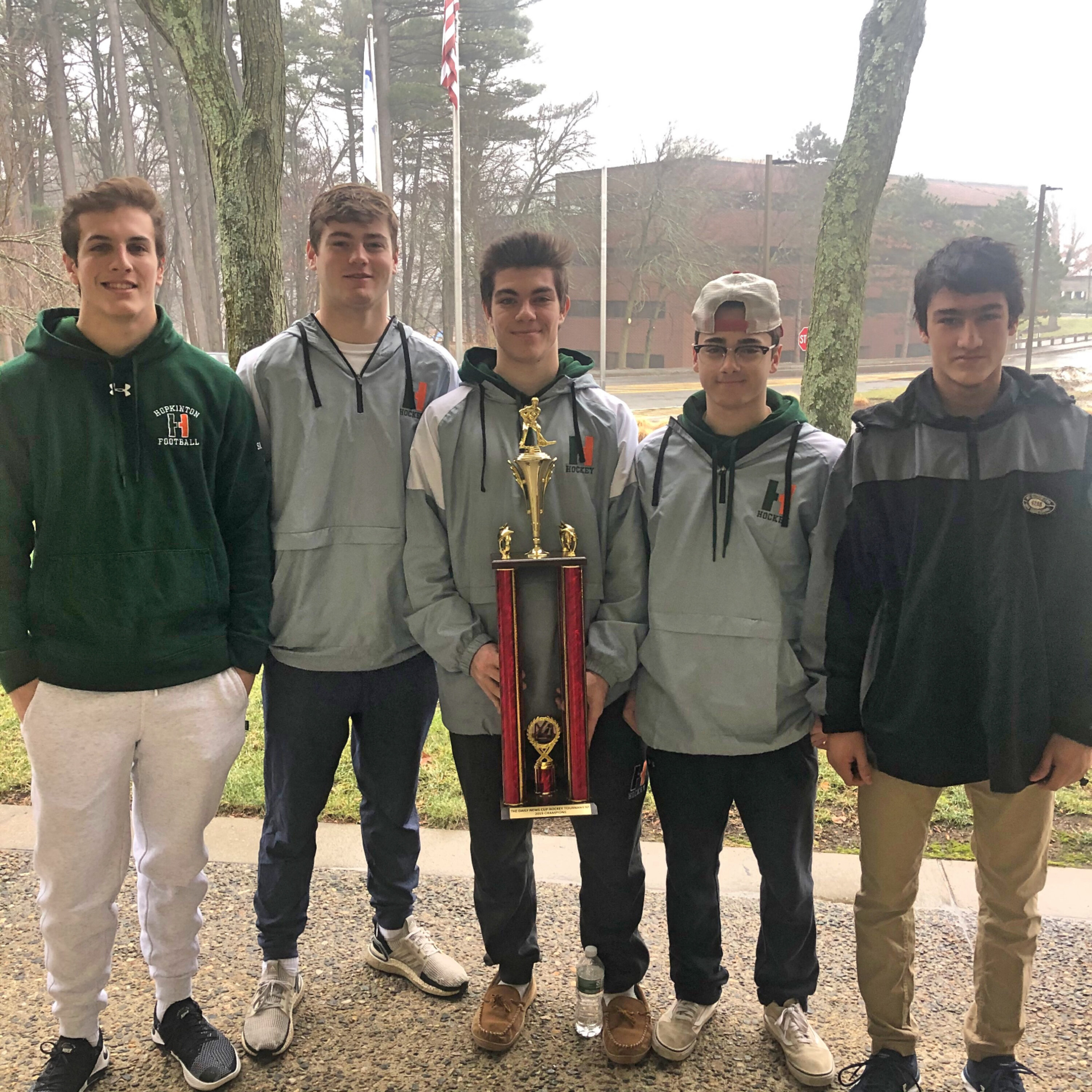 Hopkinton Boys Ice Hockey comes to the studio