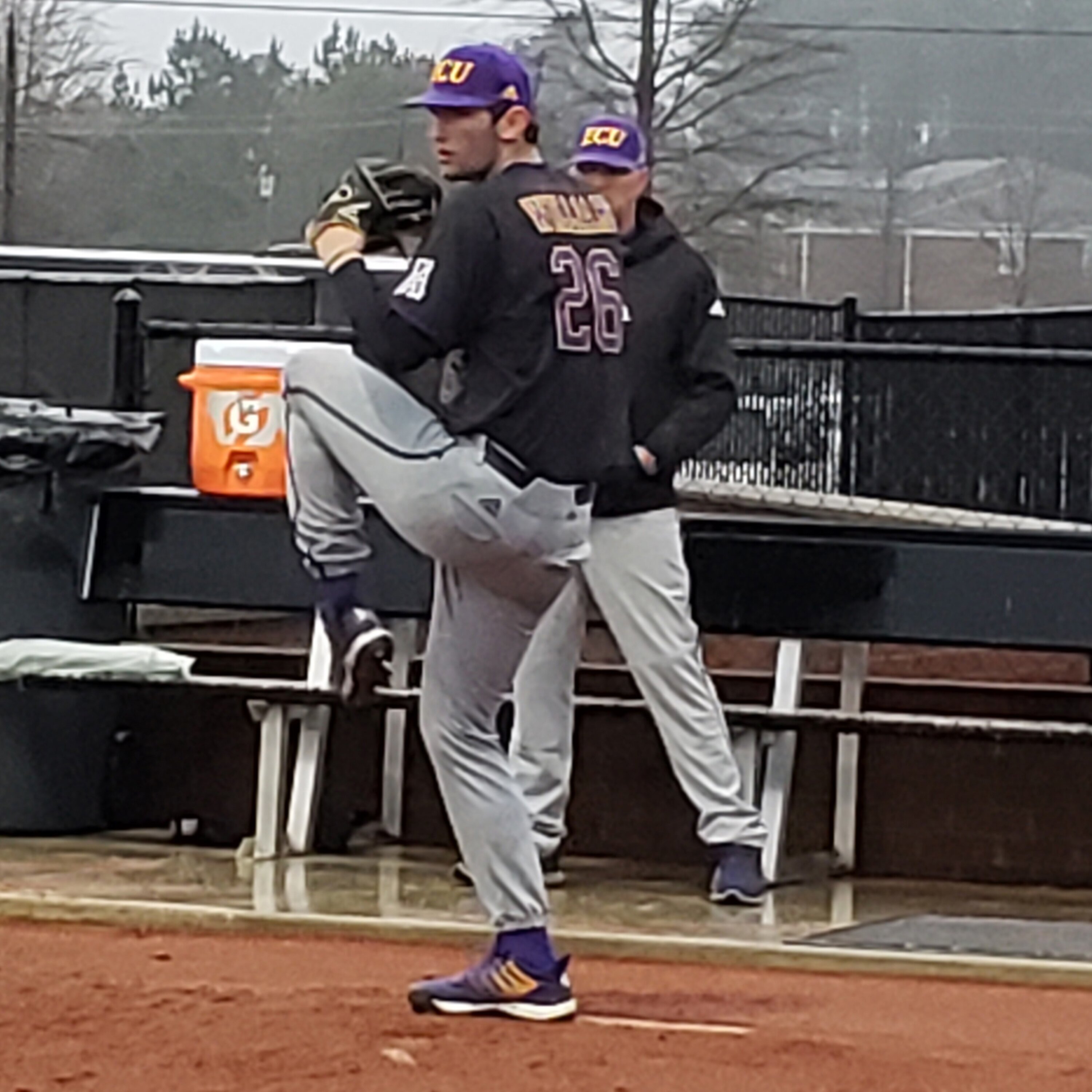 Called Third Strike: Williams pitches at ECU, Jacobs preps for spring training