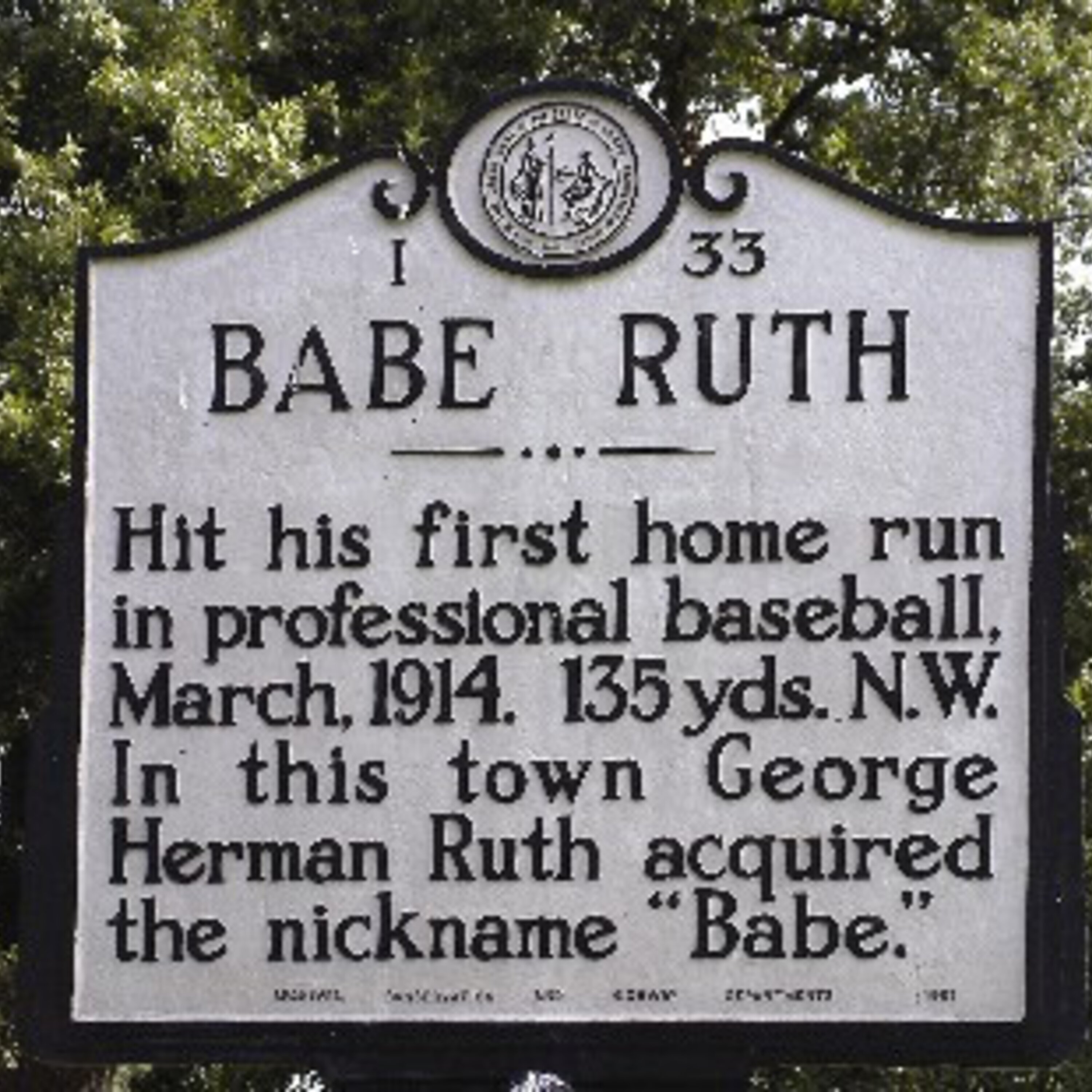 Called Third Strike podcast: 105 years since Babe's first homer here