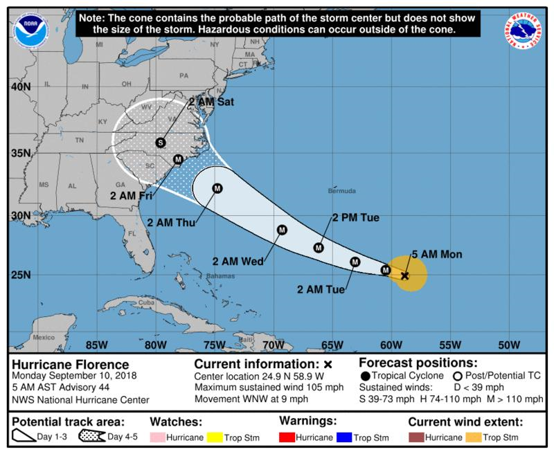 HURRICANE FLORENCE UPDATE: Monday morning update episode artwork
