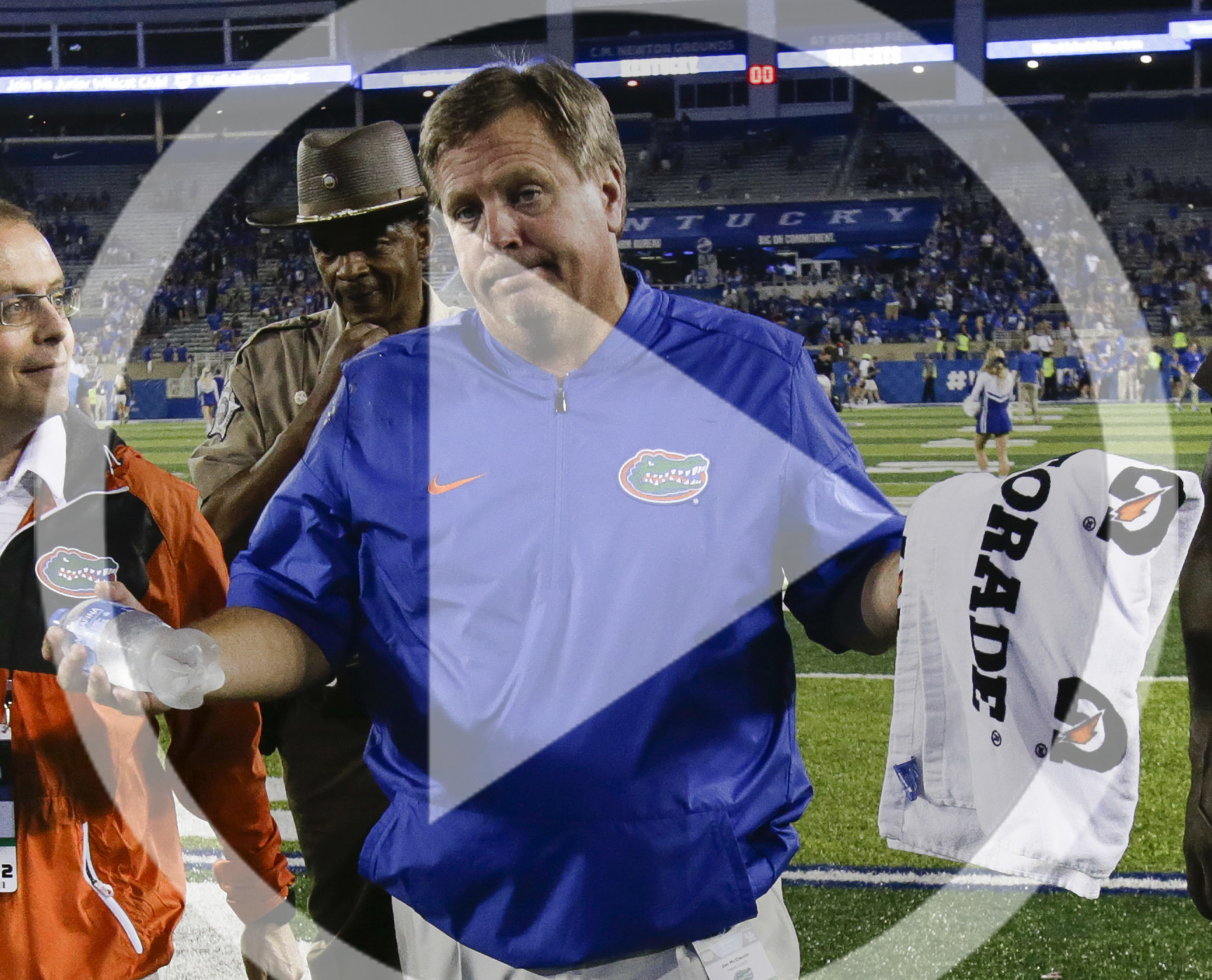 Coach Jim McElwain Press Conference after defeating Kentucky