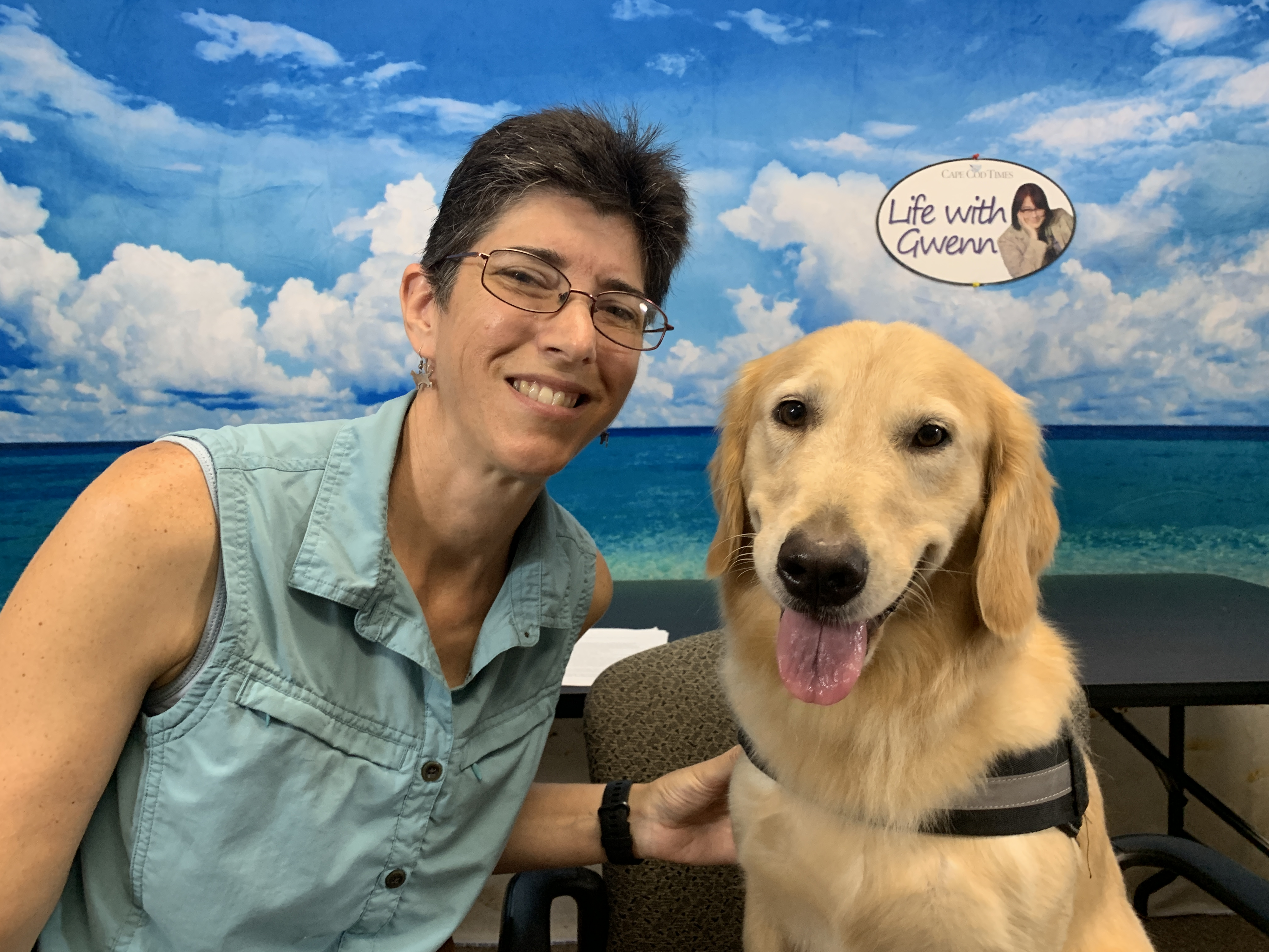 ‘Life with Gwenn’ welcomes athletic performance golden retriever episode artwork