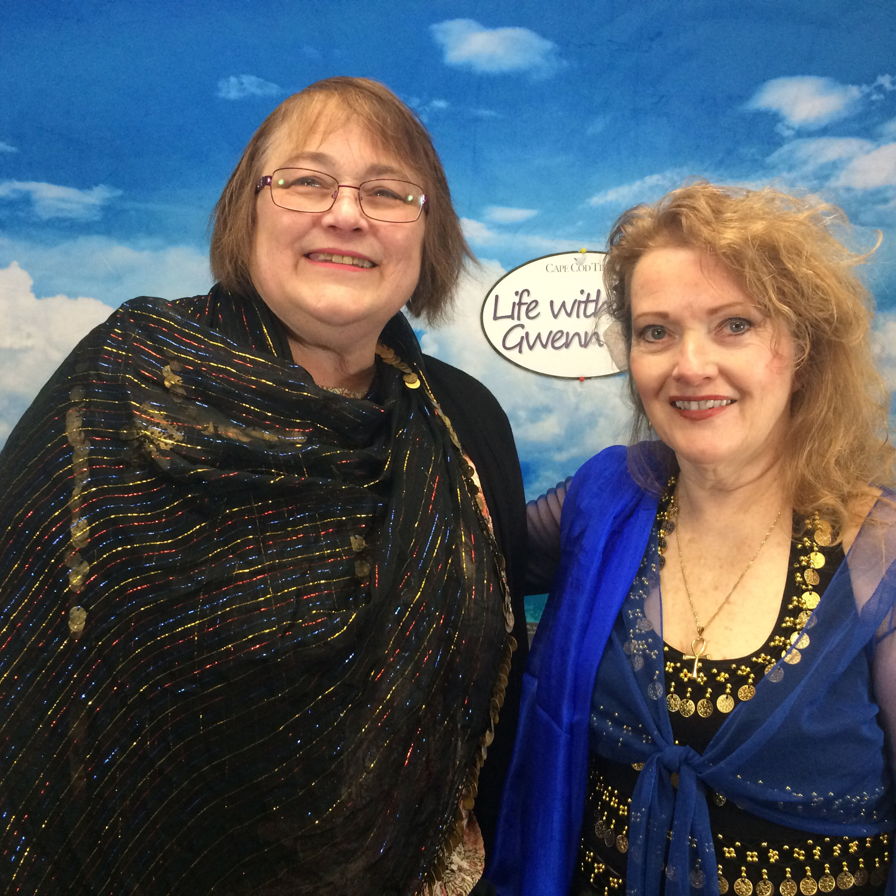 Learning Egyptian dancing on 'Life with Gwenn'