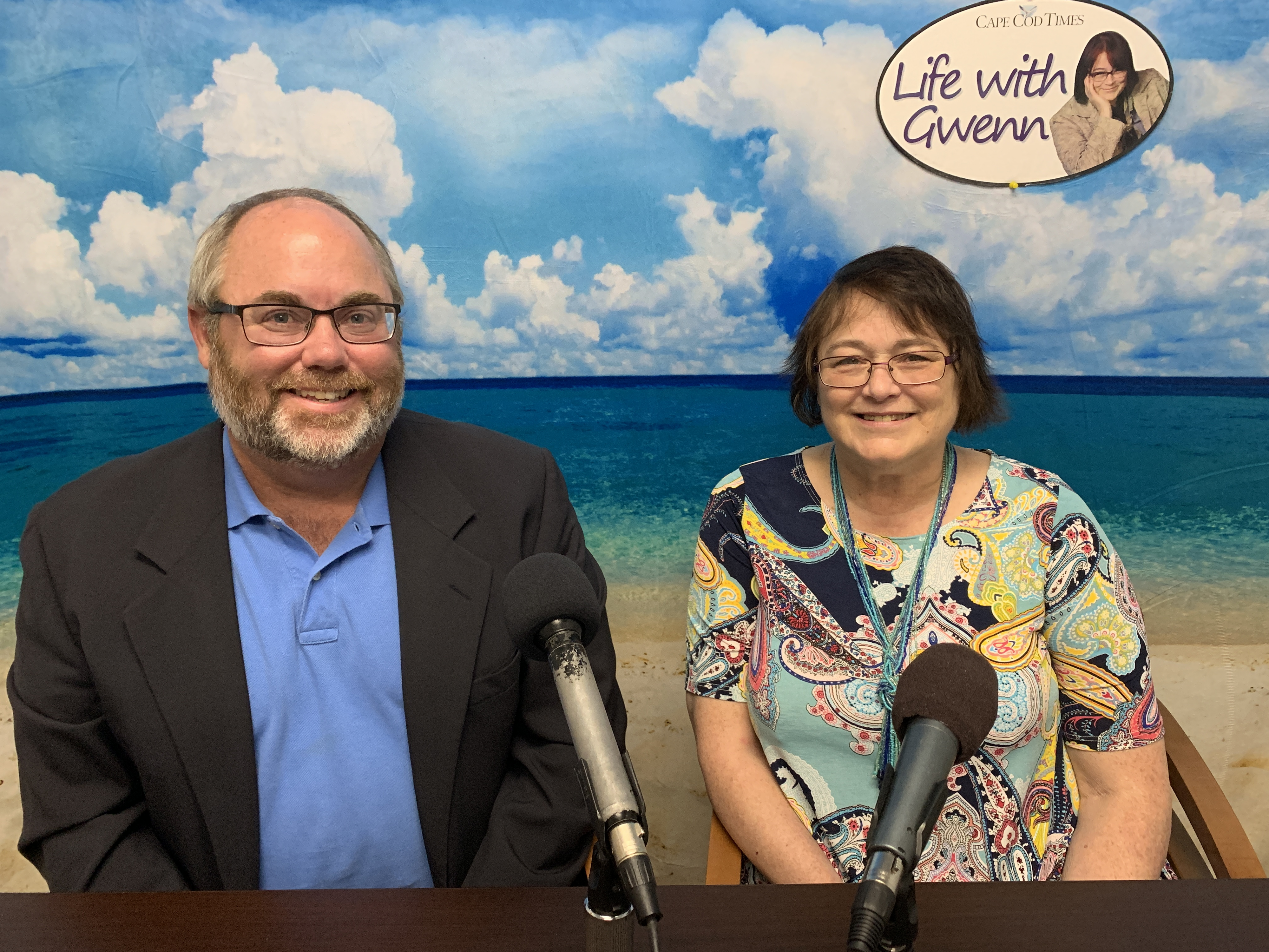 Cape Cod Times editor visits 'Life with Gwenn' episode artwork