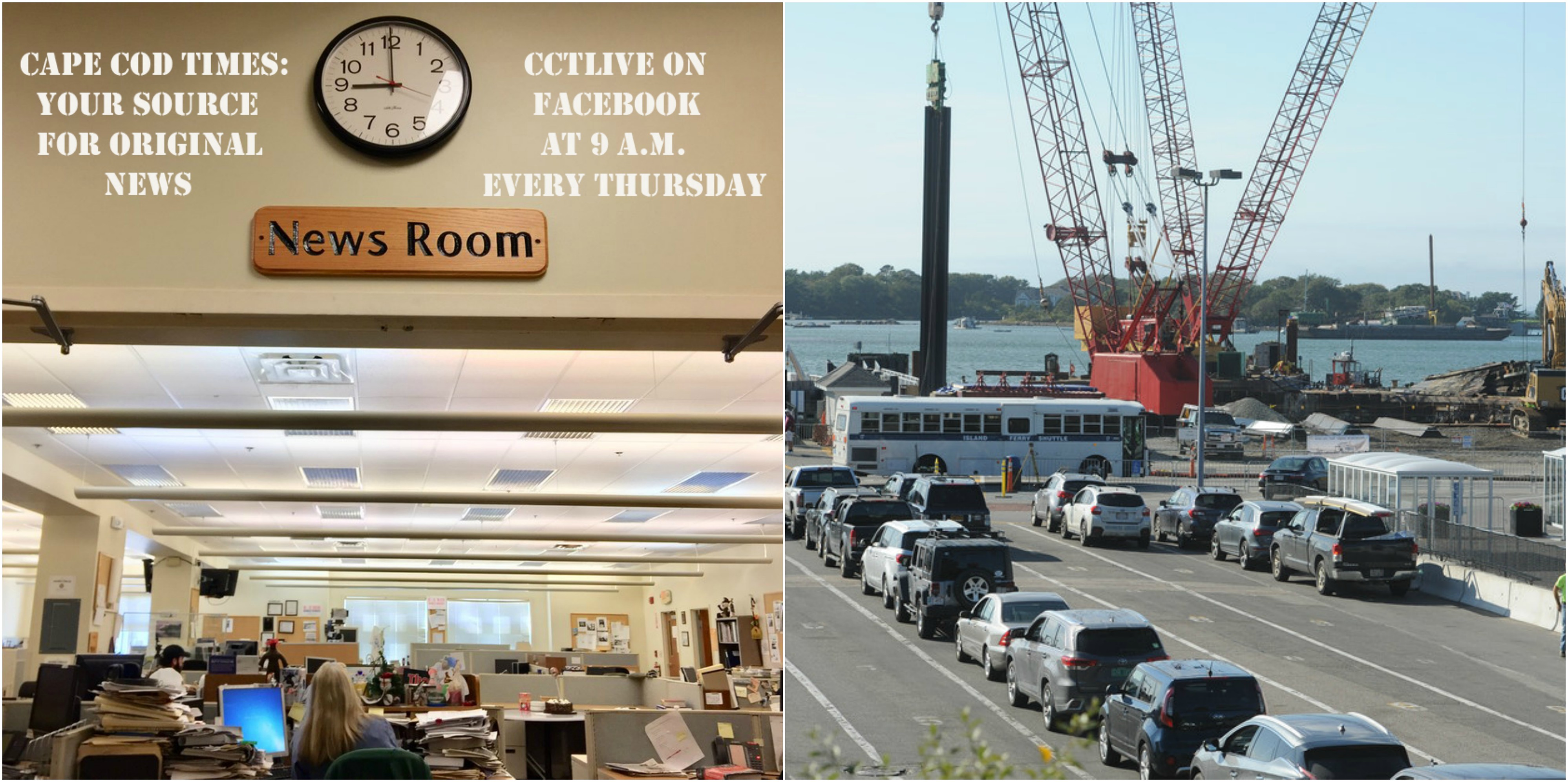 CCTLive: Problems at Pilgrim, new ferry terminal and more