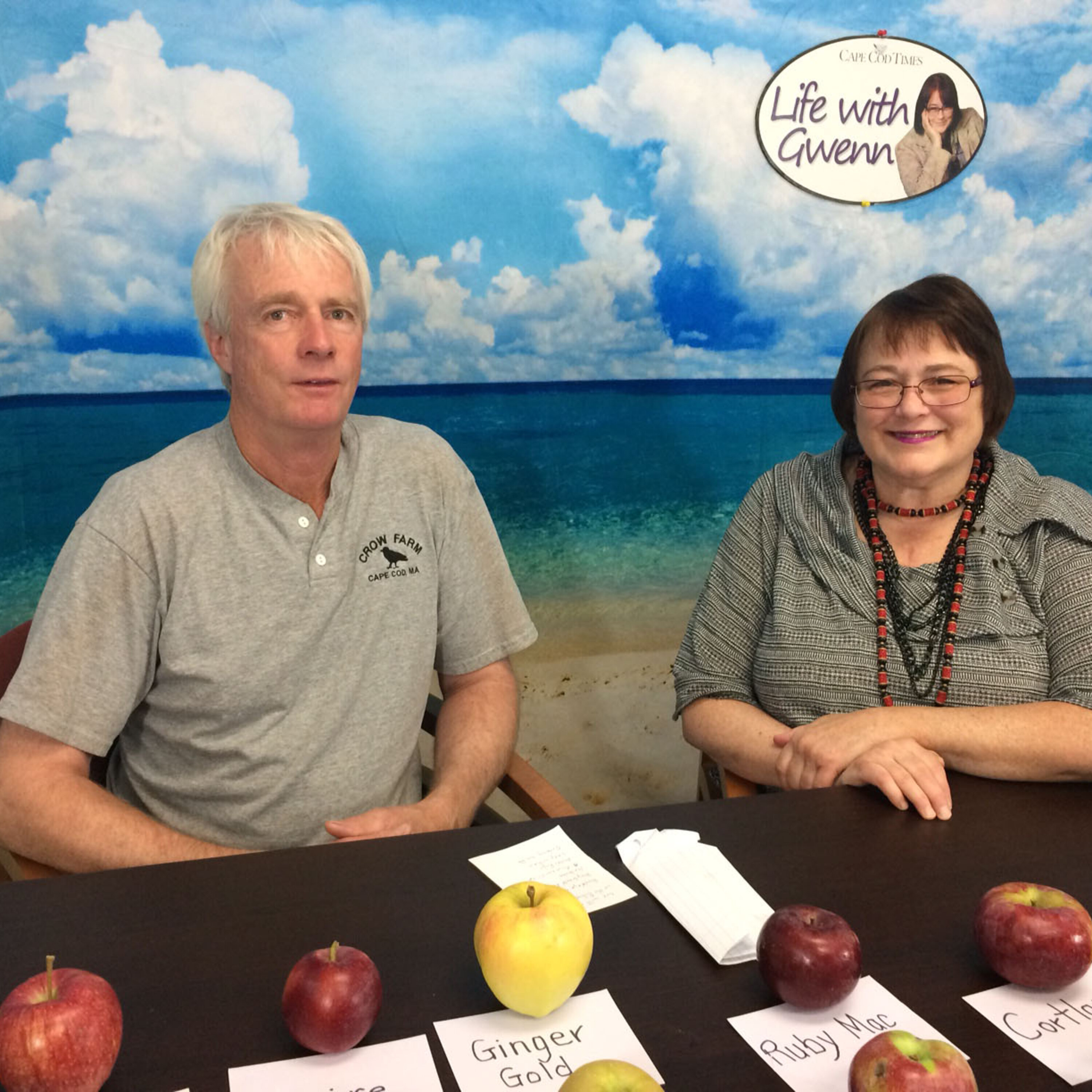 Picking apples on ‘Life with Gwenn’
