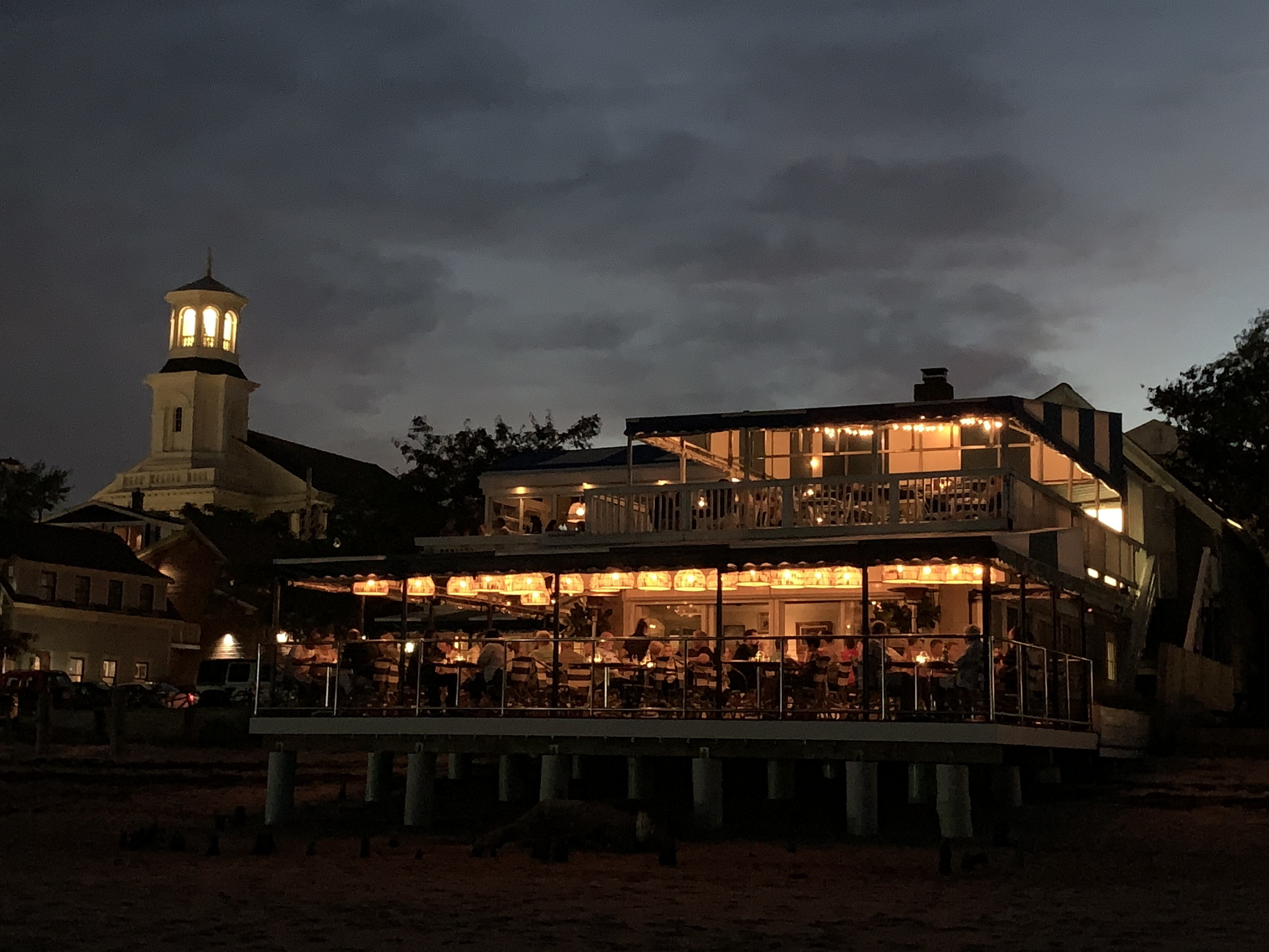 Waterfront dining at Pepe's Wharf in Provincetown!