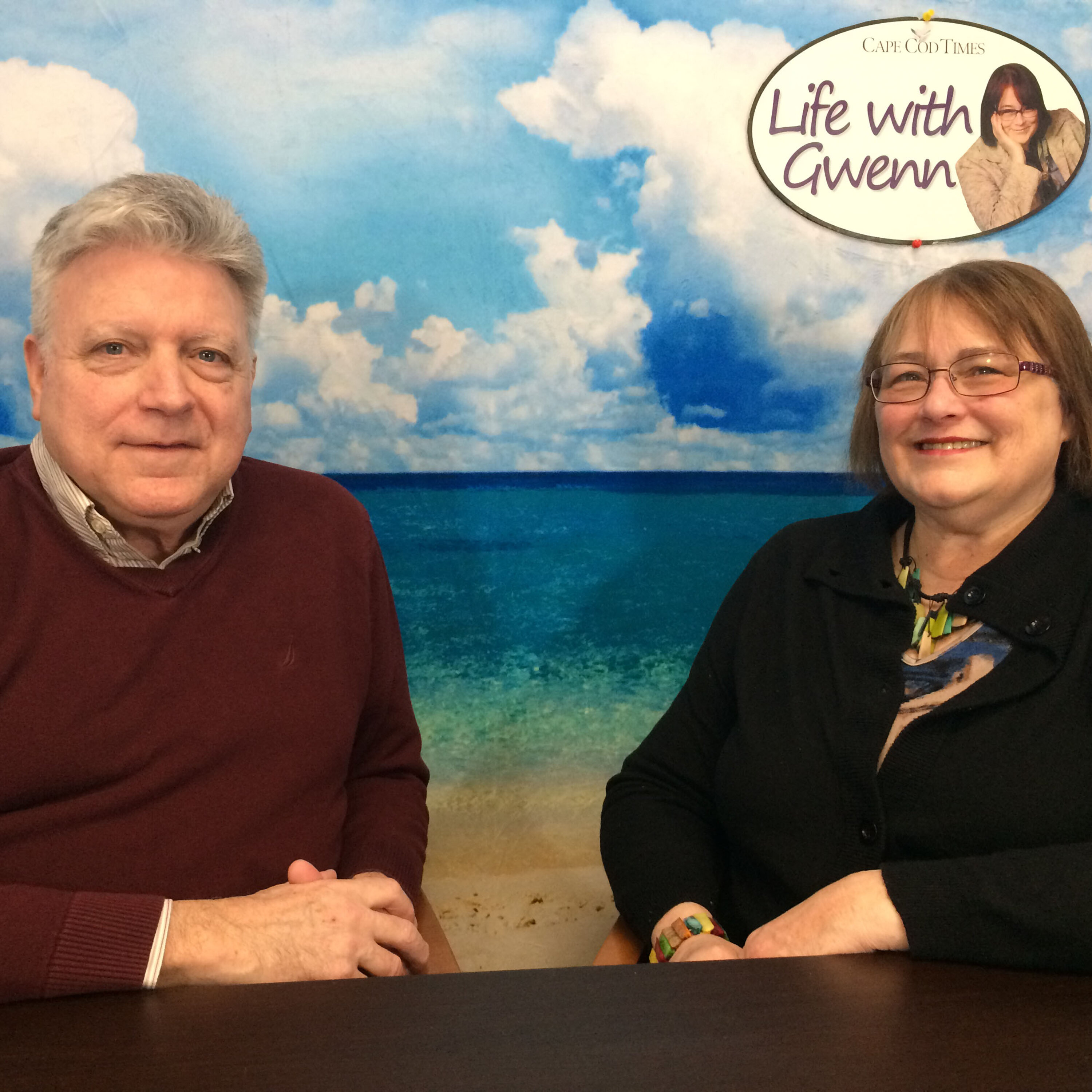 Talking about National Grammar Day on 'Life with Gwenn'