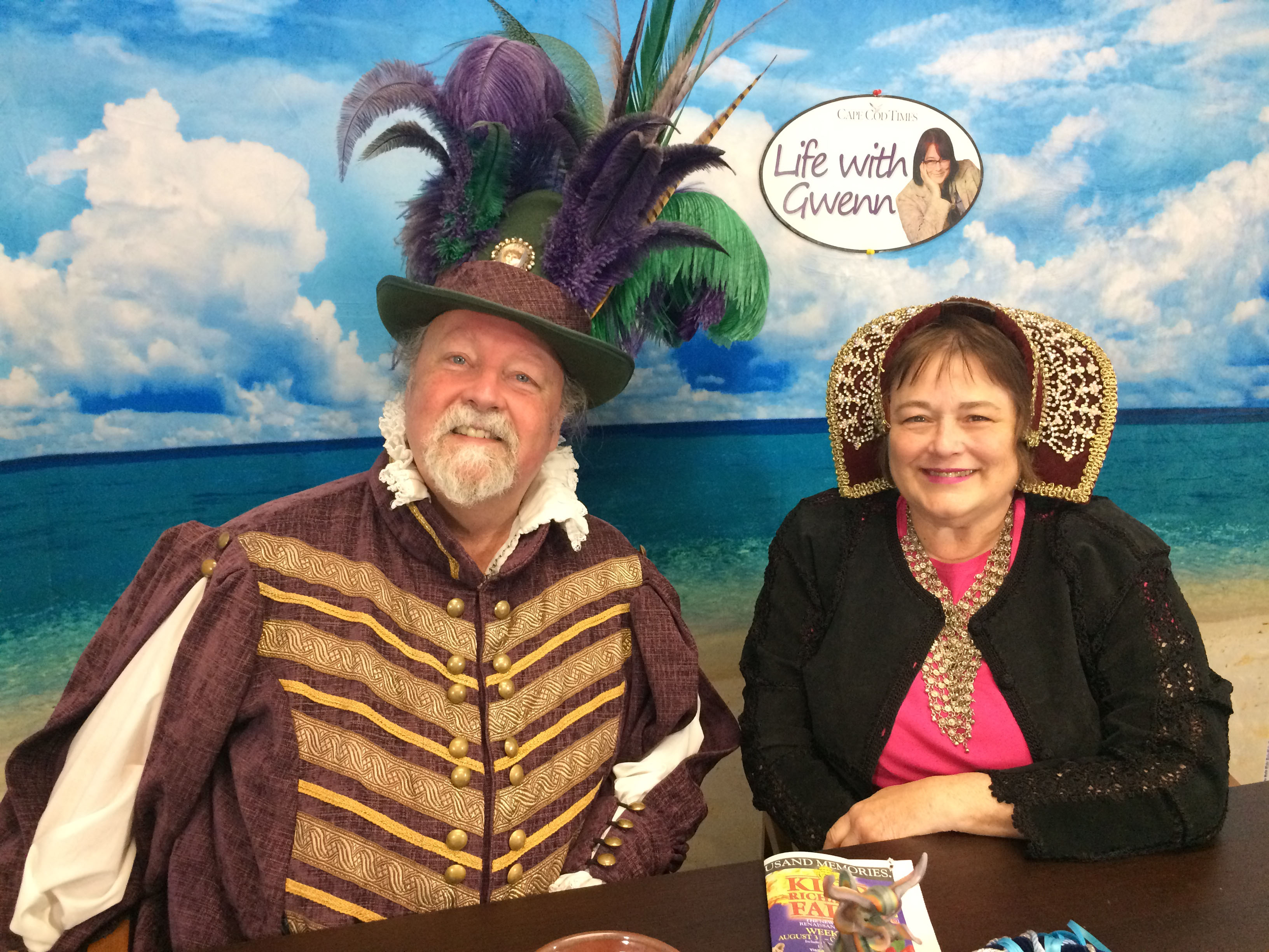 Lord Perceval of King Richard's Faire visits 'Life with Gwenn' episode artwork