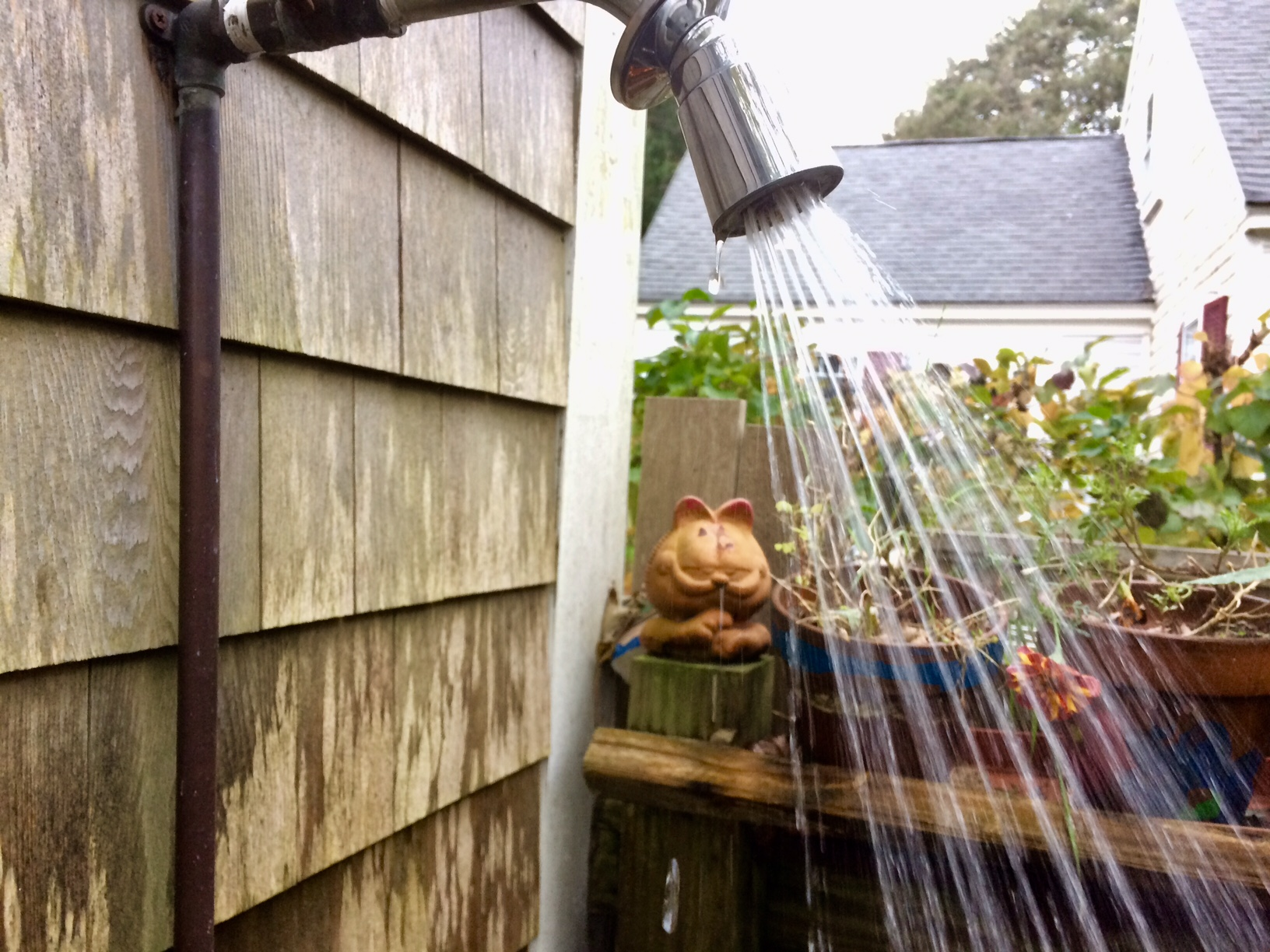Is it time to turn off the outdoor shower? The Cape Cod Fun Show
