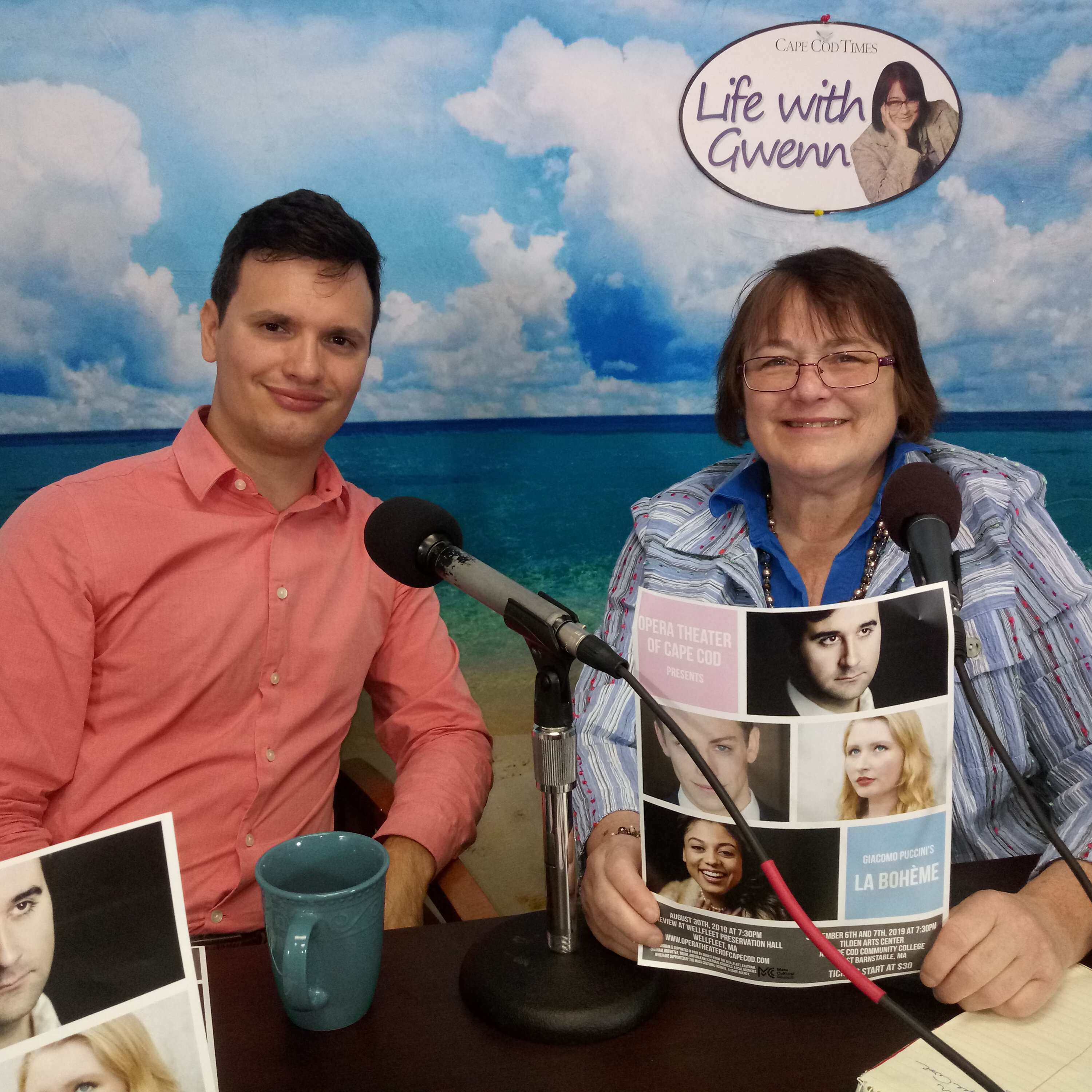 Singing about opera on 'Life with Gwenn'